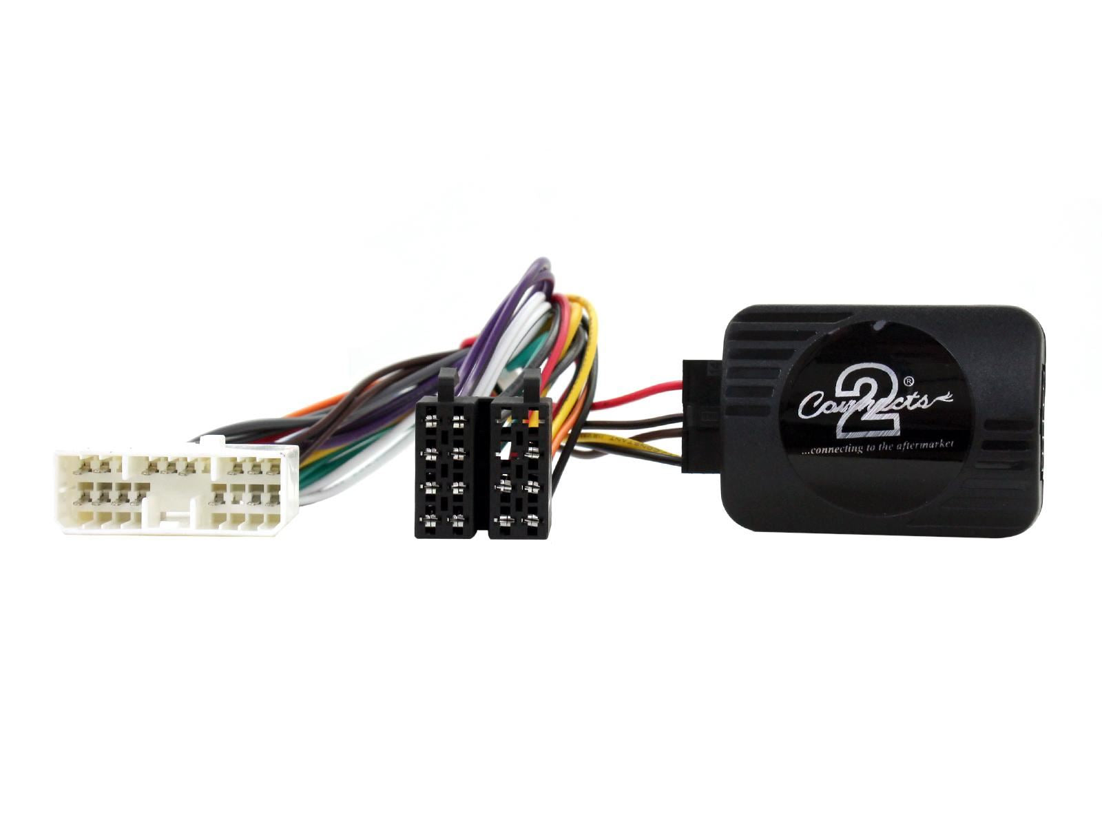 Grundig 6.8" Apple Android Double Din Stereo Fitting Kit + Steering Wheel Stalk Controls to fit SsangYong Korando 2013-17