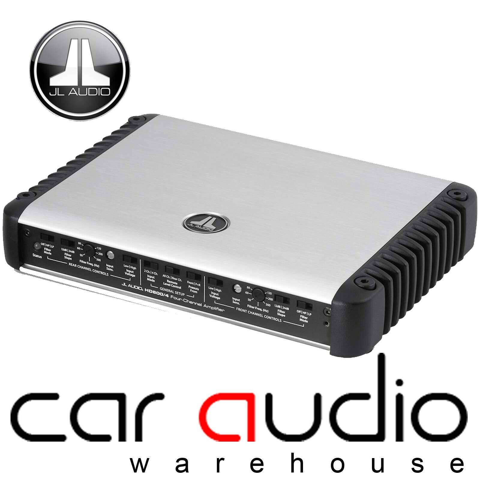 JL Audio HD600/4 - HD 600 Watts 4 Channel Class D Full Range Amplifier