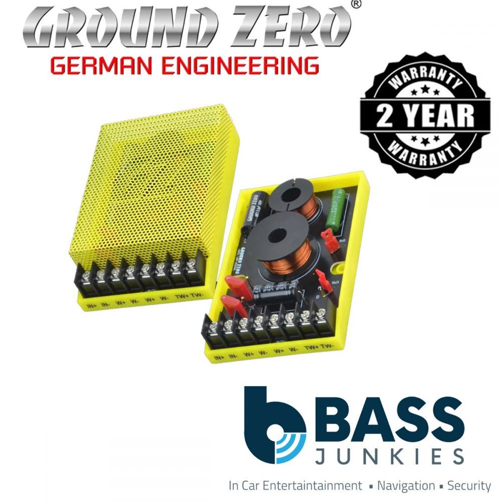 Ground Zero GZCX 165-200.2SQL - 200W 2-way Variable Passive Crossover