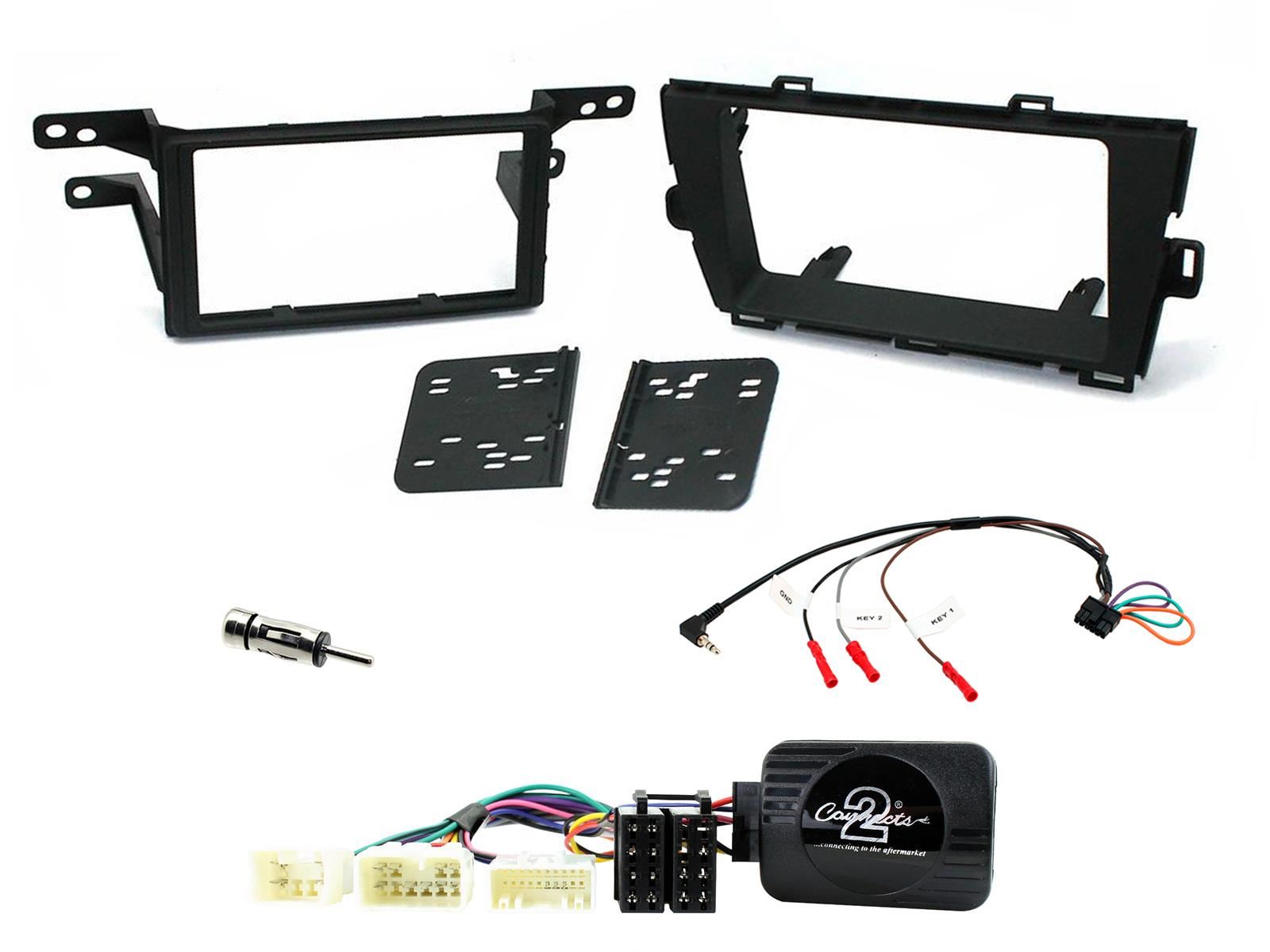 SONY XAV-1550D DAB+ Smart Bluetooth Car Radio + Stereo fitting kit + Steering Wheel Controls Loom Toyota Prius LHD Vehicles 2009-2015