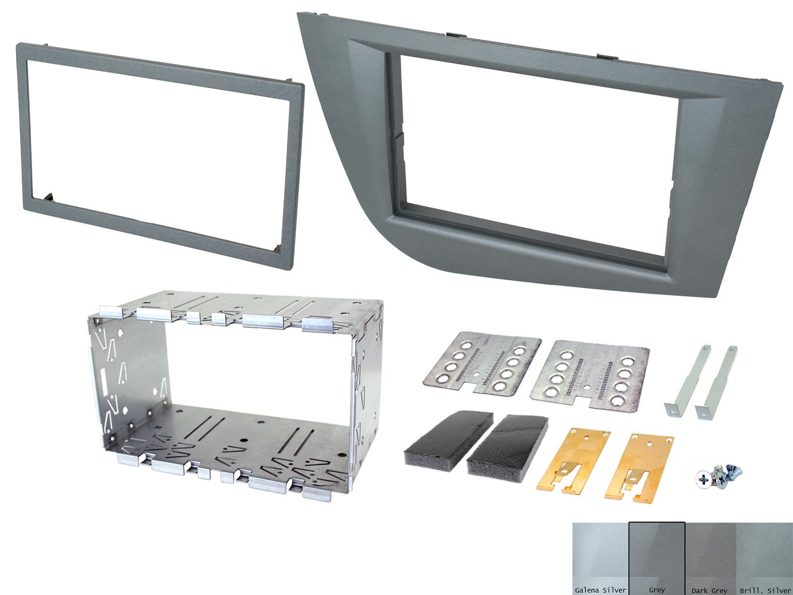 Connects2 CTKST06 - Seat Leon 2005-2012 Double Din Fascia & Steering Wheel Interface Installation Kit