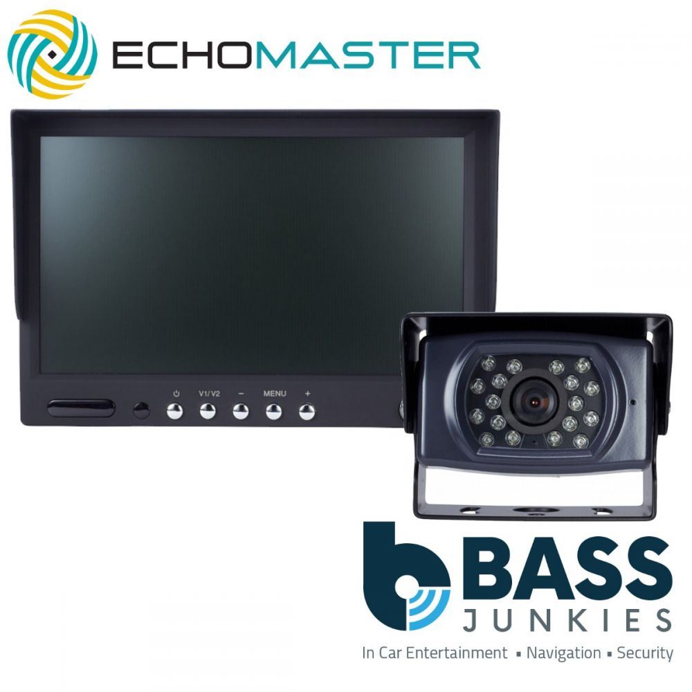 Echomaster MCK-1 Commercial 120 Degrees Reverse Camera and 7" Monitor Kit
