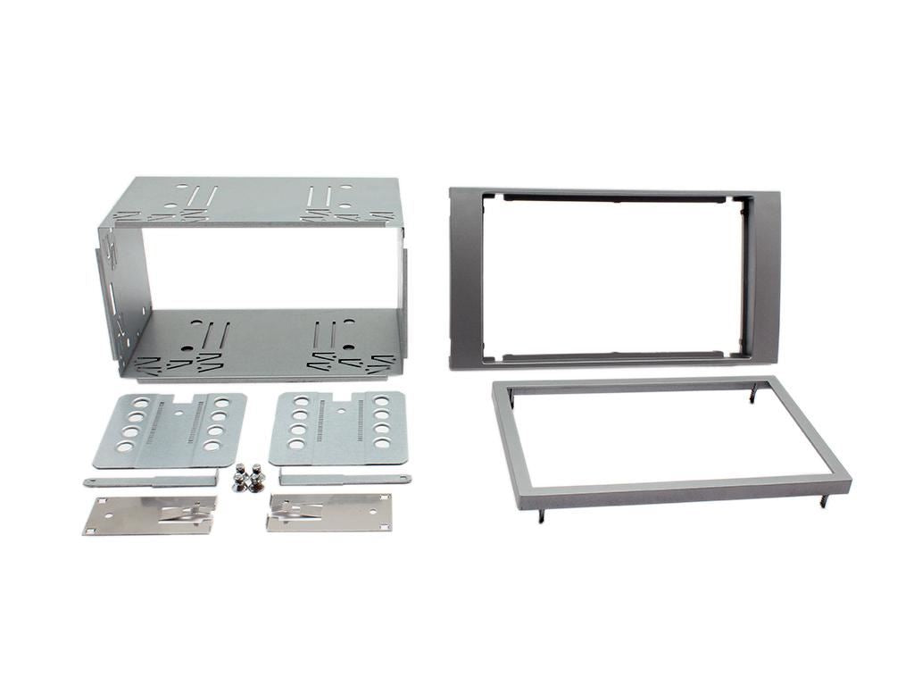 Grundig 6.8" Apple Android Double Din Stereo Fitting Kit + Steering Wheel Stalk Controls to fit Ford C-Max 2003-10 | Ford Focus 2004-07 | Ford Fiesta 2005-08