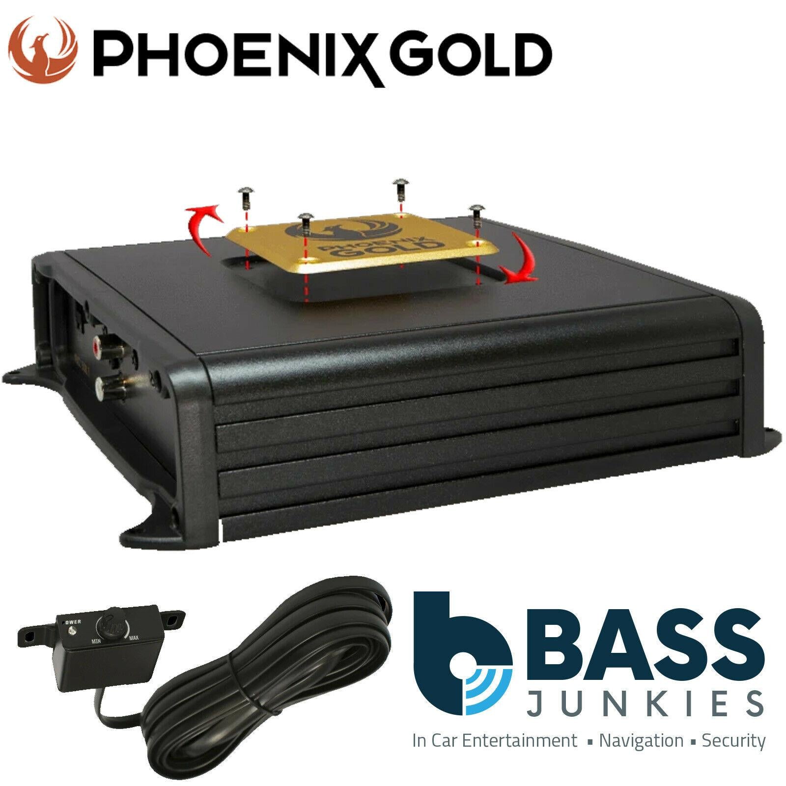Phoenix Gold RX250.1 - RX Series Monoblock Single Channel 250 Watts Car Sub Subwoofer Amplifier
