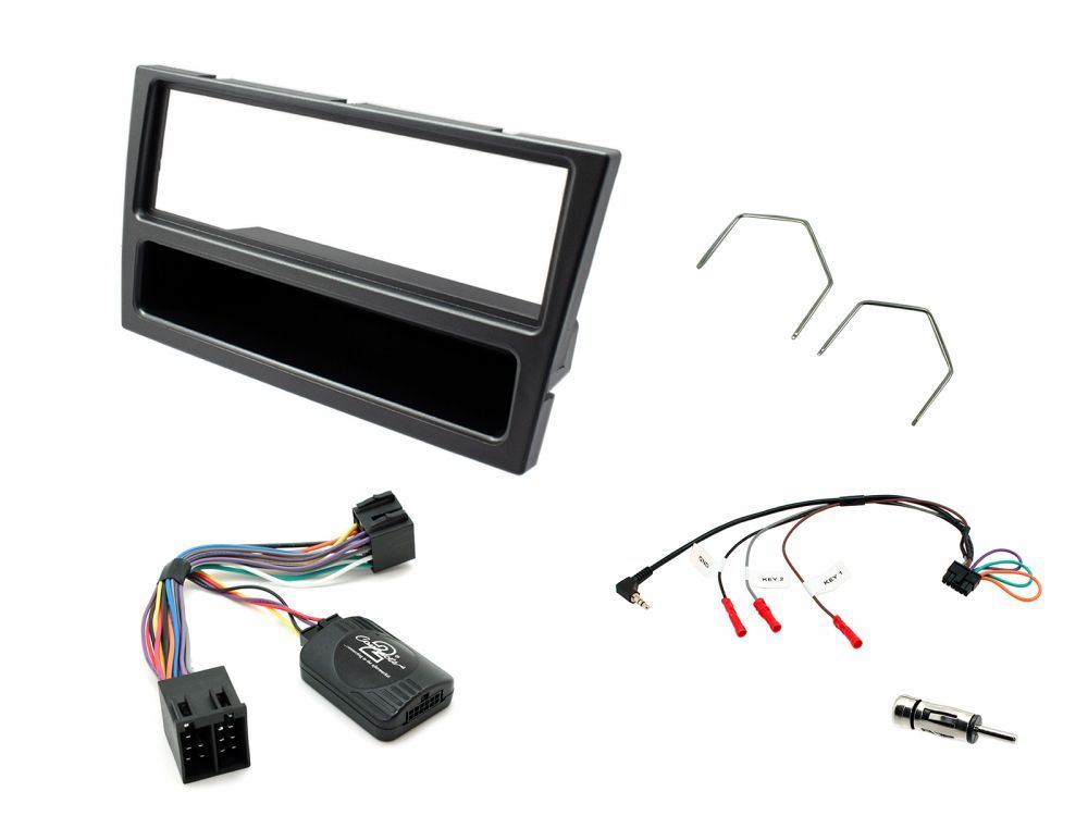 Connects2 CTKVX18 - Vauxhall Single Din Fascia & Steering Wheel Interface Installation Kit