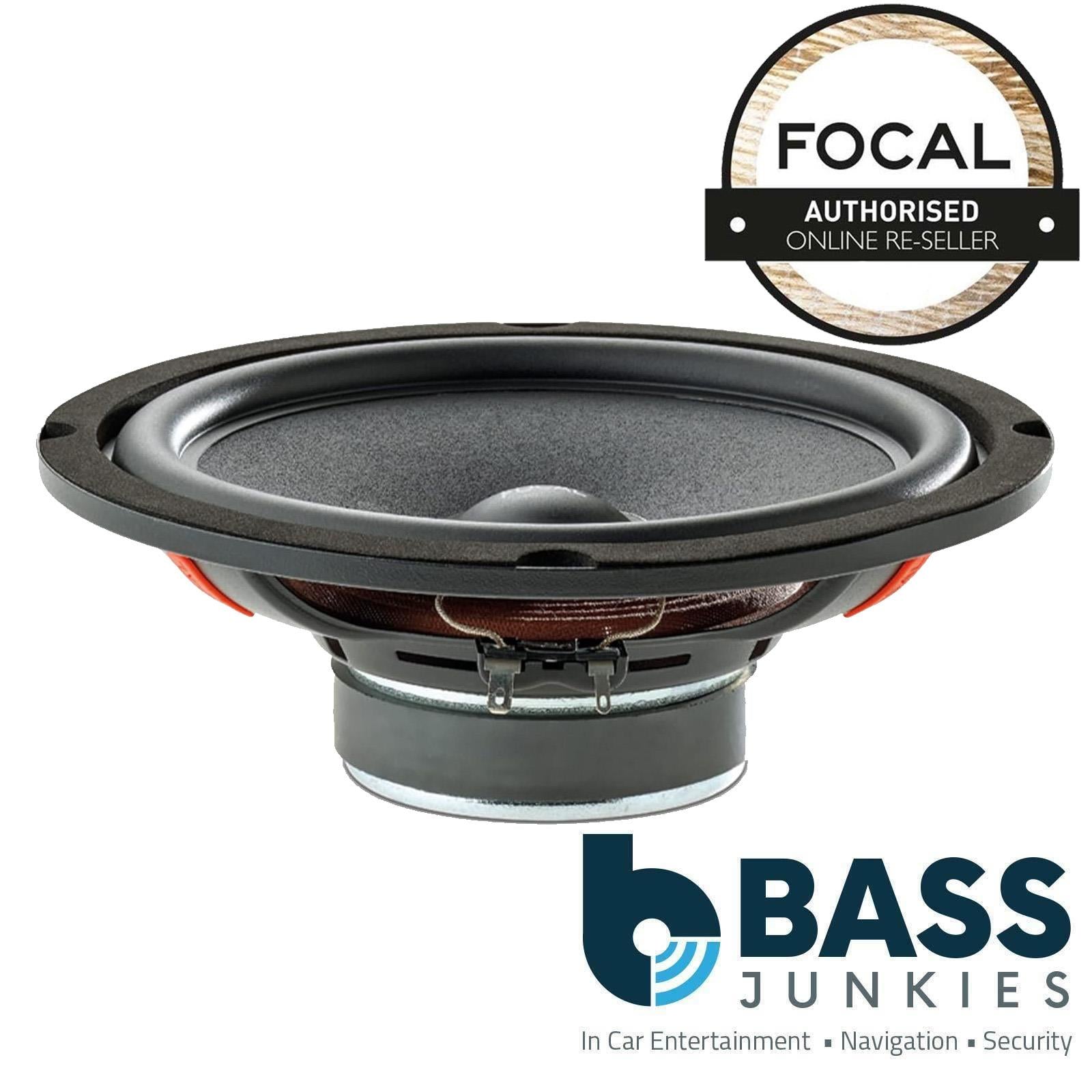 Audi TT 2007-2014 Focal ISU200 8" 20cm 320 Watts Car Front Door Component Speakers & Fitting Kit