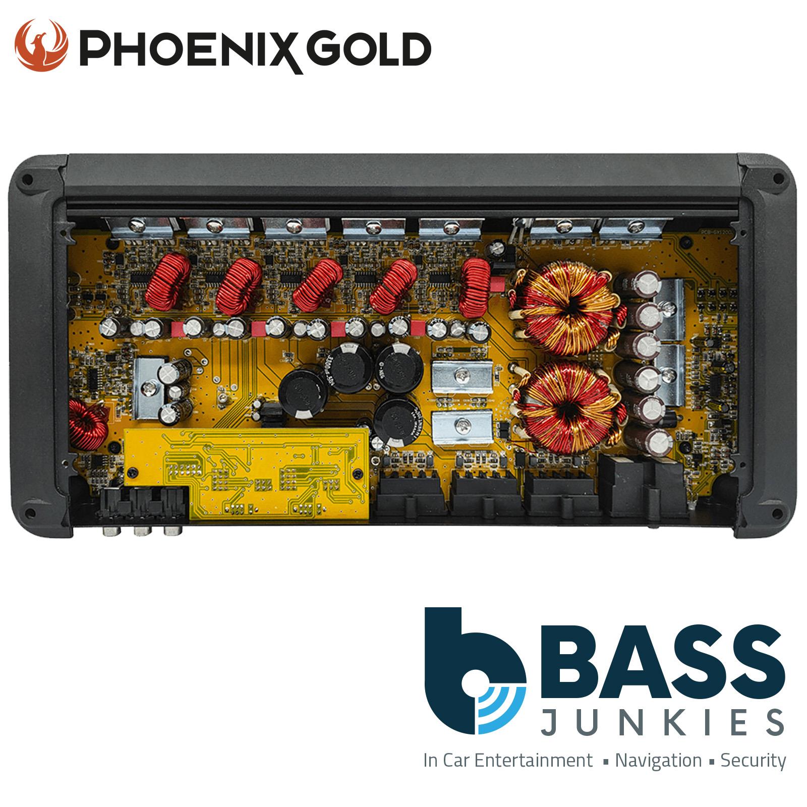 Phoenix Gold GX1200.6 - 1200 Watts 6 Channel Full Range Class D Car Amplifier