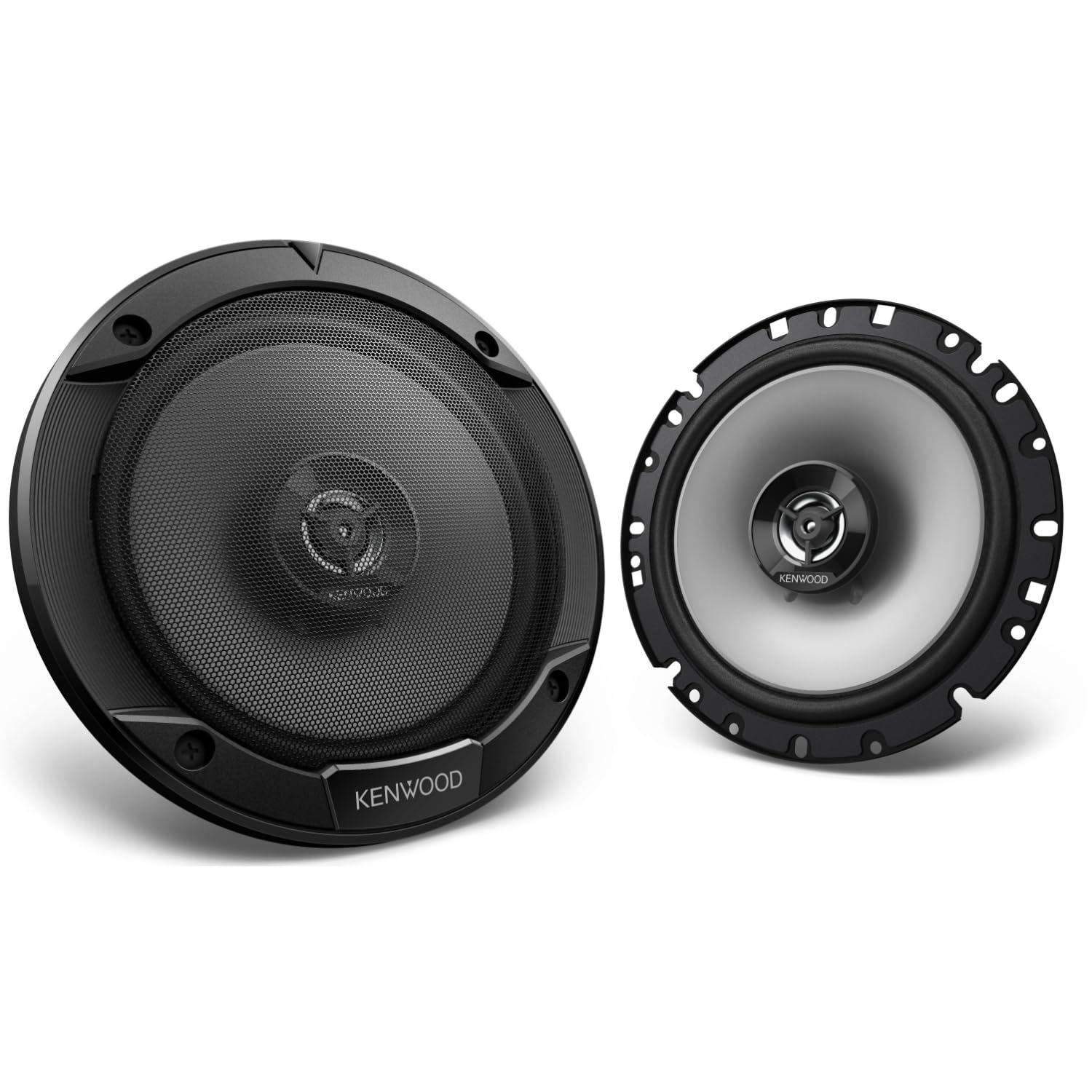 Kenwood KFC-S1766 6.5" 17cm 600 Watts 2 Way Coaxial Car Van Shelf Door Speakers