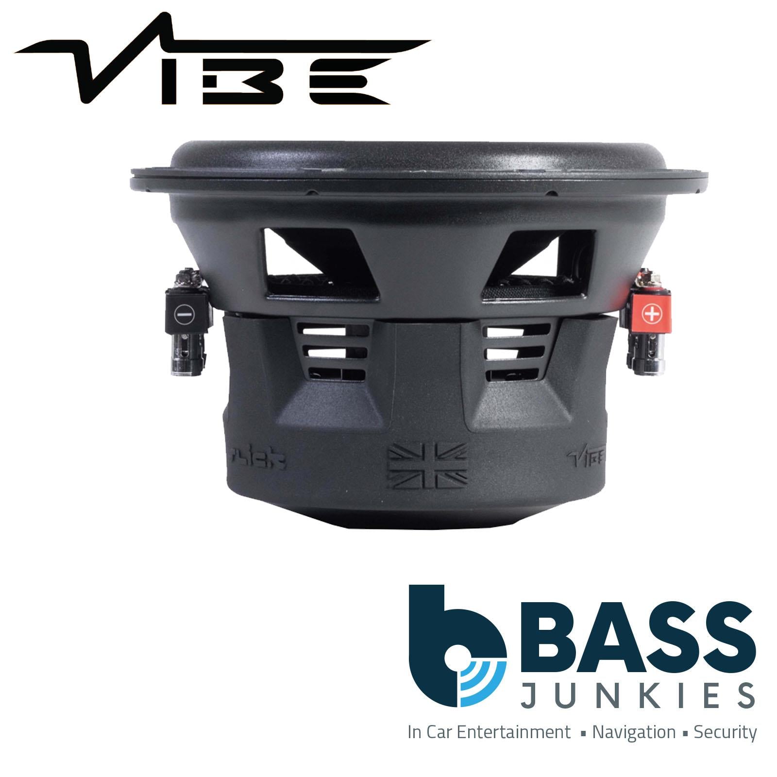 VIBE SLICK8D2-V3 8 Inch Dual 2 Ohms 1350W Max Power 450W RMS Car Audio Subwoofer