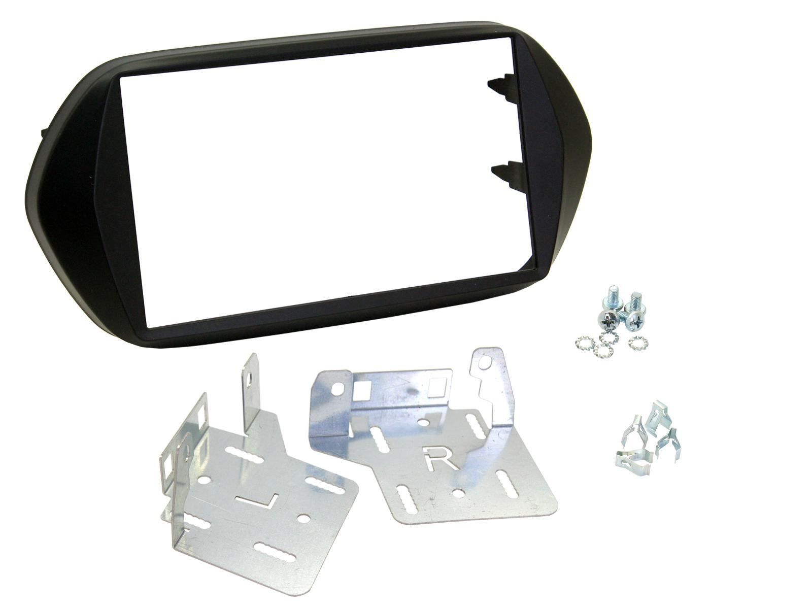 SONY DAB+ Apple | Android Double Din Stereo Fitting Kit + Steering Wheel Stalk Controls to fit Fiat Tipo 2015-21