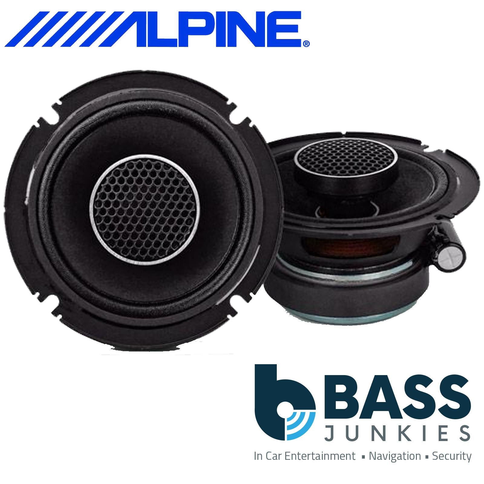 Alpine S2-S69C - 6"x9" 520 Watts 2 Way Component Shelf Car Speakers & Tweeters