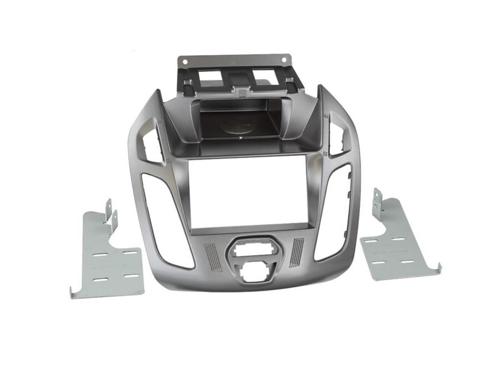 SONY 6.2" Screen Blutooth Double Din Stereo Fitting Kit + Steering Wheel Stalk Controls to fit Ford Transit-Connect 13-21