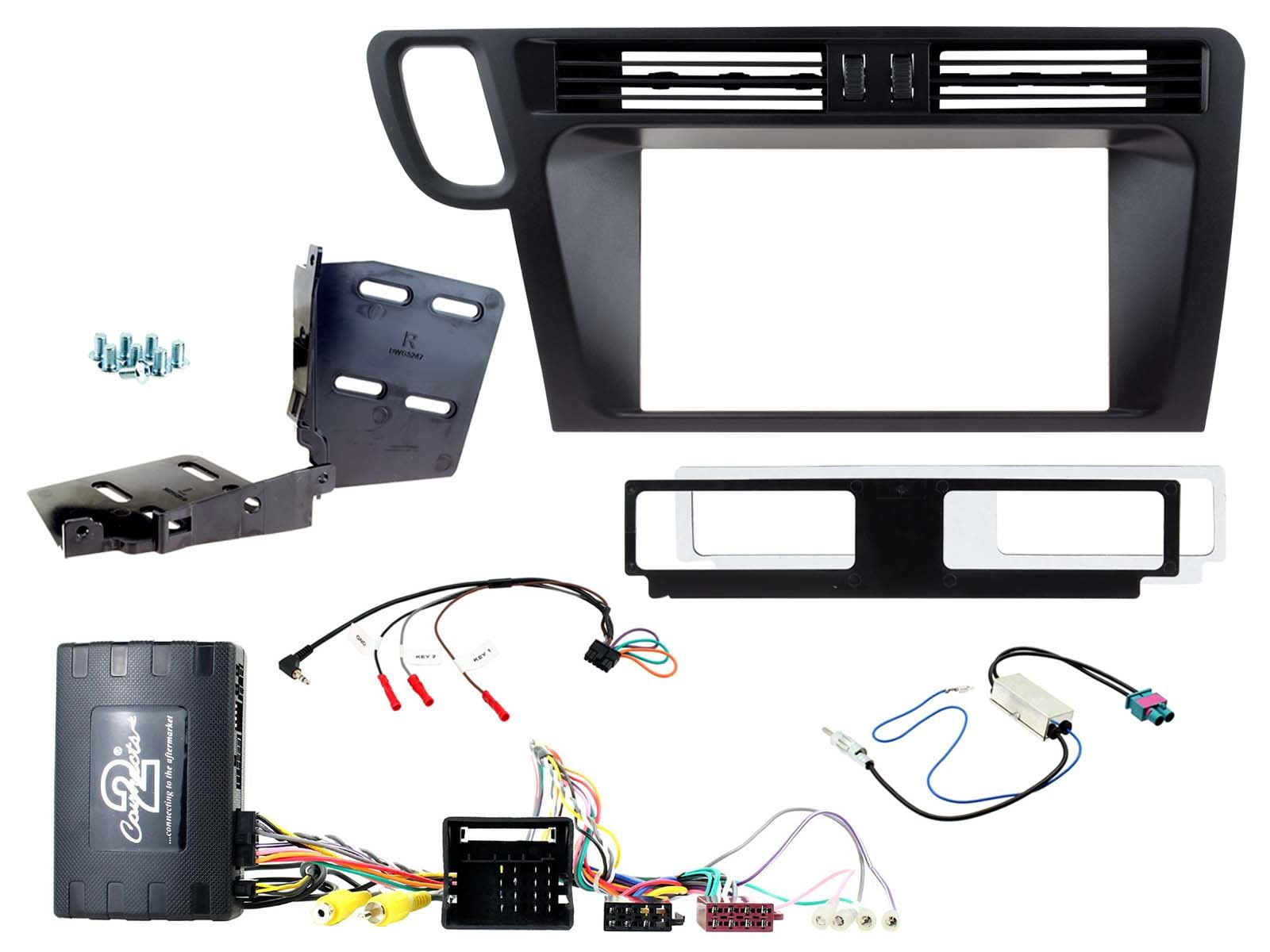 Connects2 CTKAU19L Double Din Steering Wheel Controls Fitting Kit to fit Audi Q5 2008-16