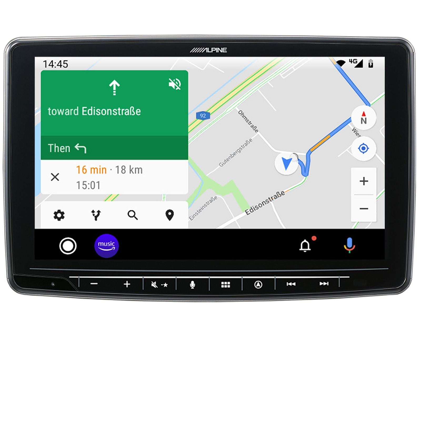 ALPINE X903D-DU8 FIAT DUCATO MOTORHOME SATNAV APPLE CARPLAY DAB BLUETOOTH STEREO