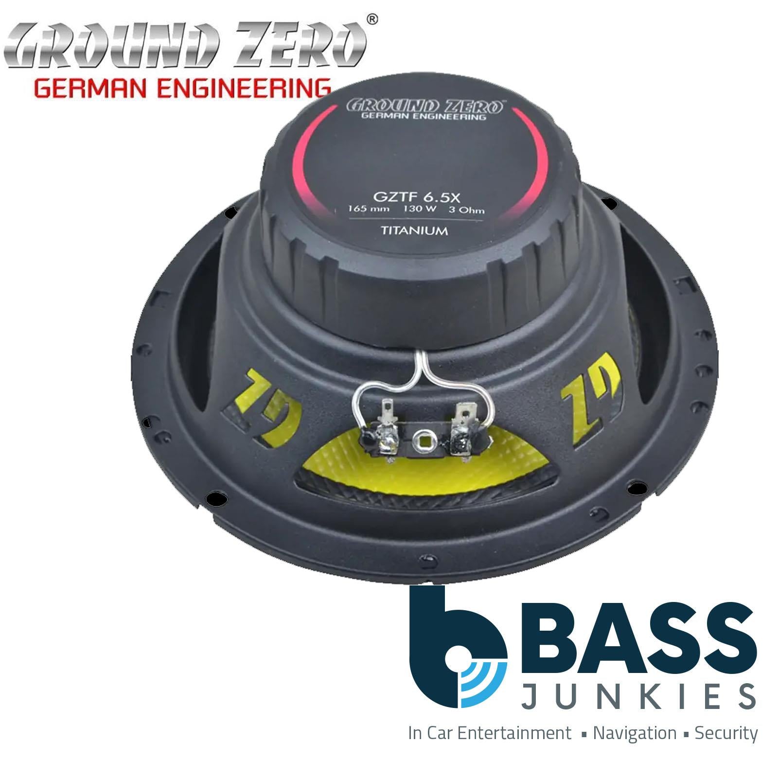 GZTF 6.5X 165 mm / 6.5″Inch 2-way Car coaxial speaker system