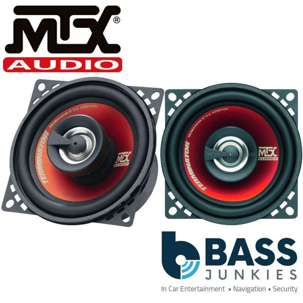 MTX TR40C - 4" 10cm Terminator 160 Watts 2 Way Coaxial Car Van Door Dash Speakers