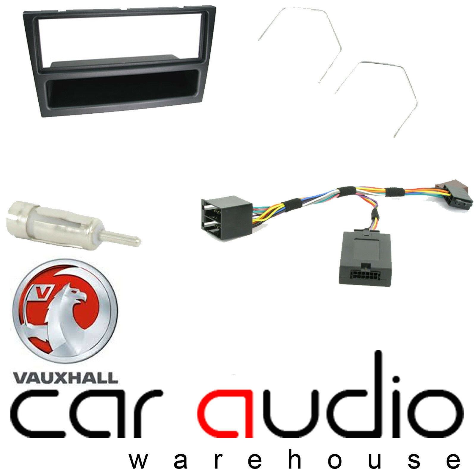 Connects2 CTKVX12 - Vauxhall Corsa 2000 - 2004 Single Din Fascia & Steering Wheel Interface Installation Kit