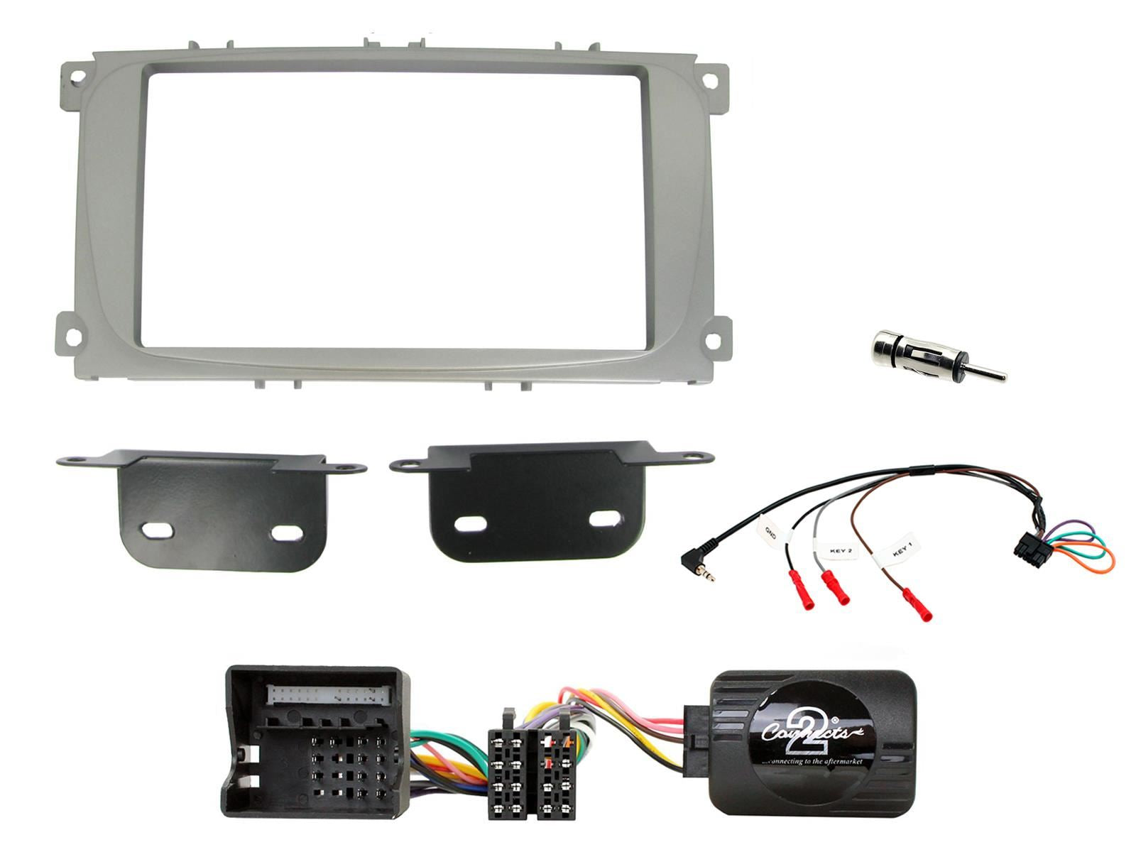 Sony 6.2" DAB/Bluetooth Screen + Double Din Fitting Kit Ford Focus 2007-11 | Ford Mondeo 2007-14