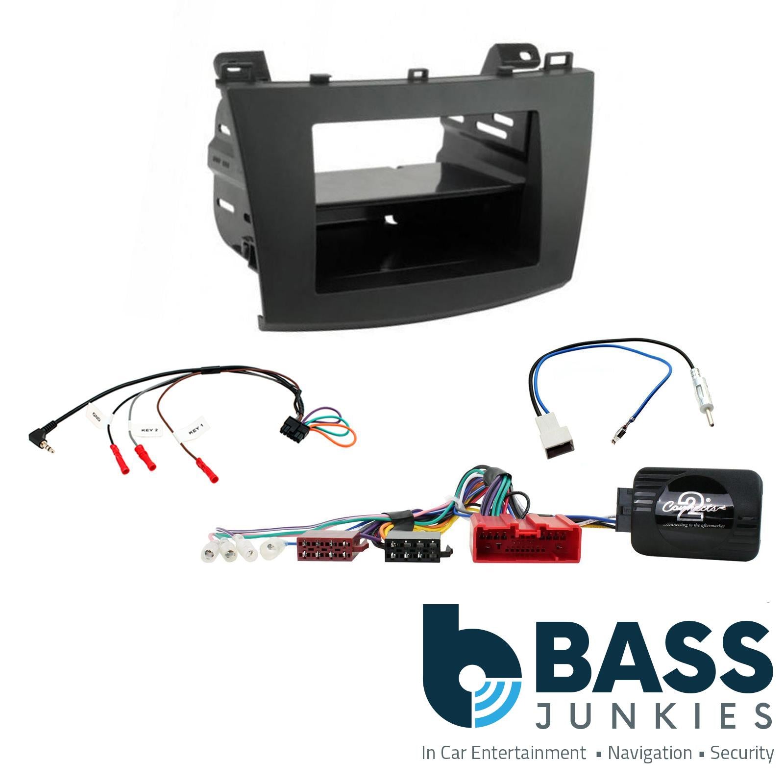 Connects2 CTKMZ06 - Mazda 3 2010 Onwards Double Din Fascia Installation Kit