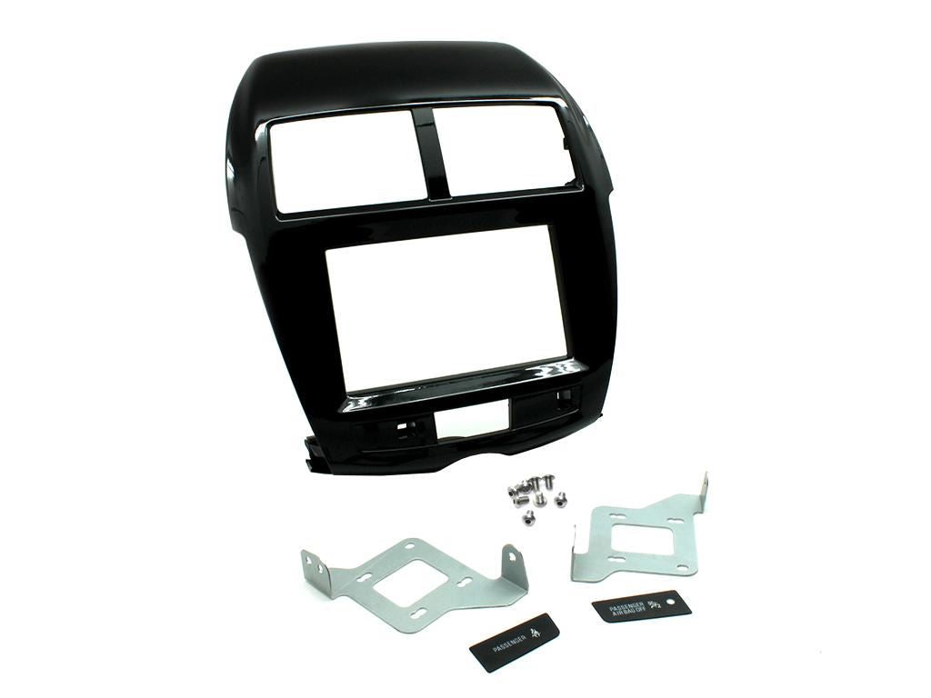 Connects2 CTKMT10 - Mitsubishi ASX 2014 Onwards Double Din Fascia & Steering Wheel Interface Installation Kit