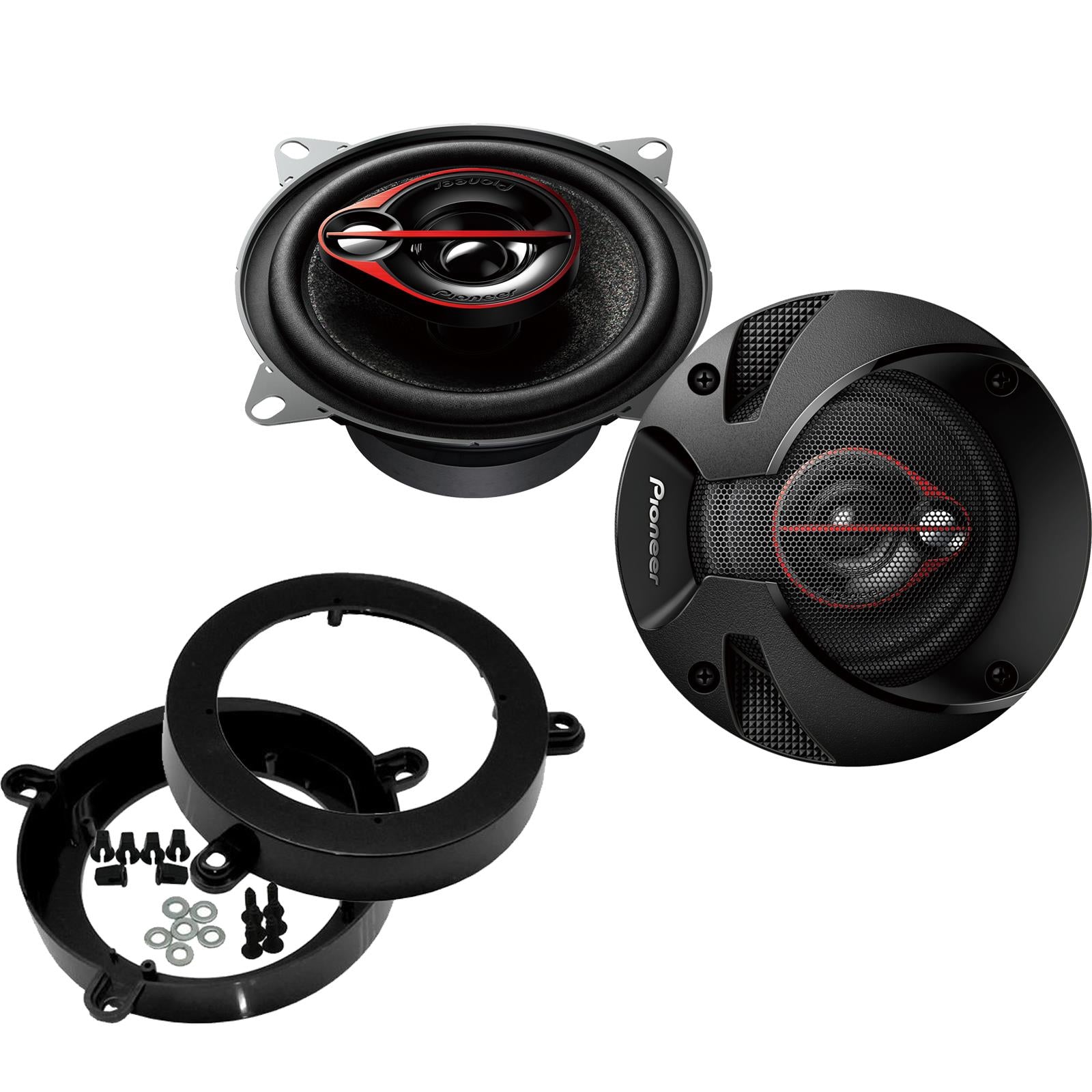 Pionner TS-R1051S 100mm/10cm/4" 3 Way Coaxial Car speakers (Per Pair Max 420|60 watts RMS) Fits Mercedes C-Class 2000-07