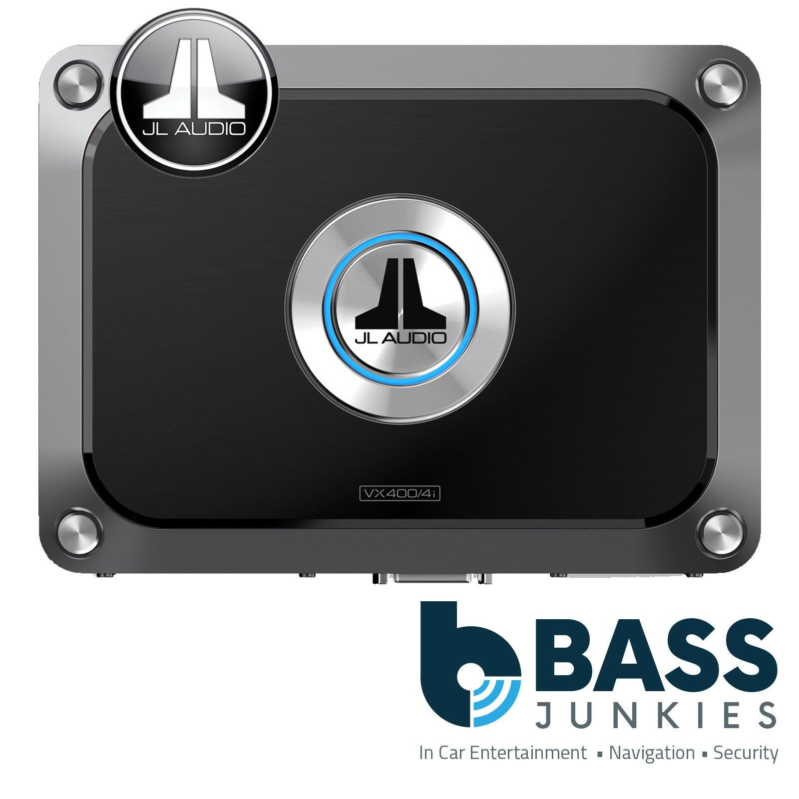 JL Audio VX400/4I 400 Watts 4-Channel Class D Car Amplifier with Integrated DSP