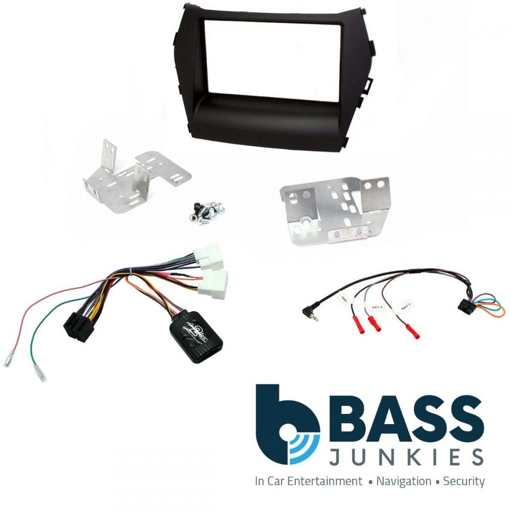 Connects2 CTKHY06 Hyundai ix35 2010 - 2013 Stereo Double Din Fascia Steering Wheel Interface Kit