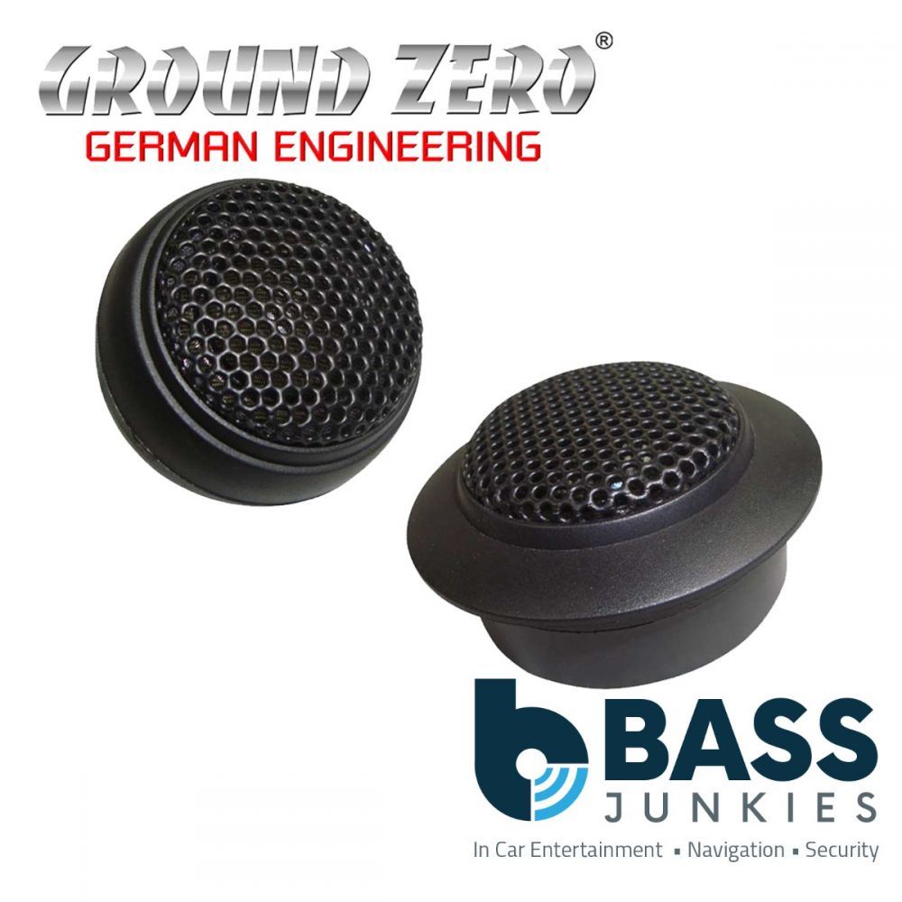 Ground Zero GZHT 19X - 0.79" Inch 19mm 70 Watts 4 Ohm Car Tweeters