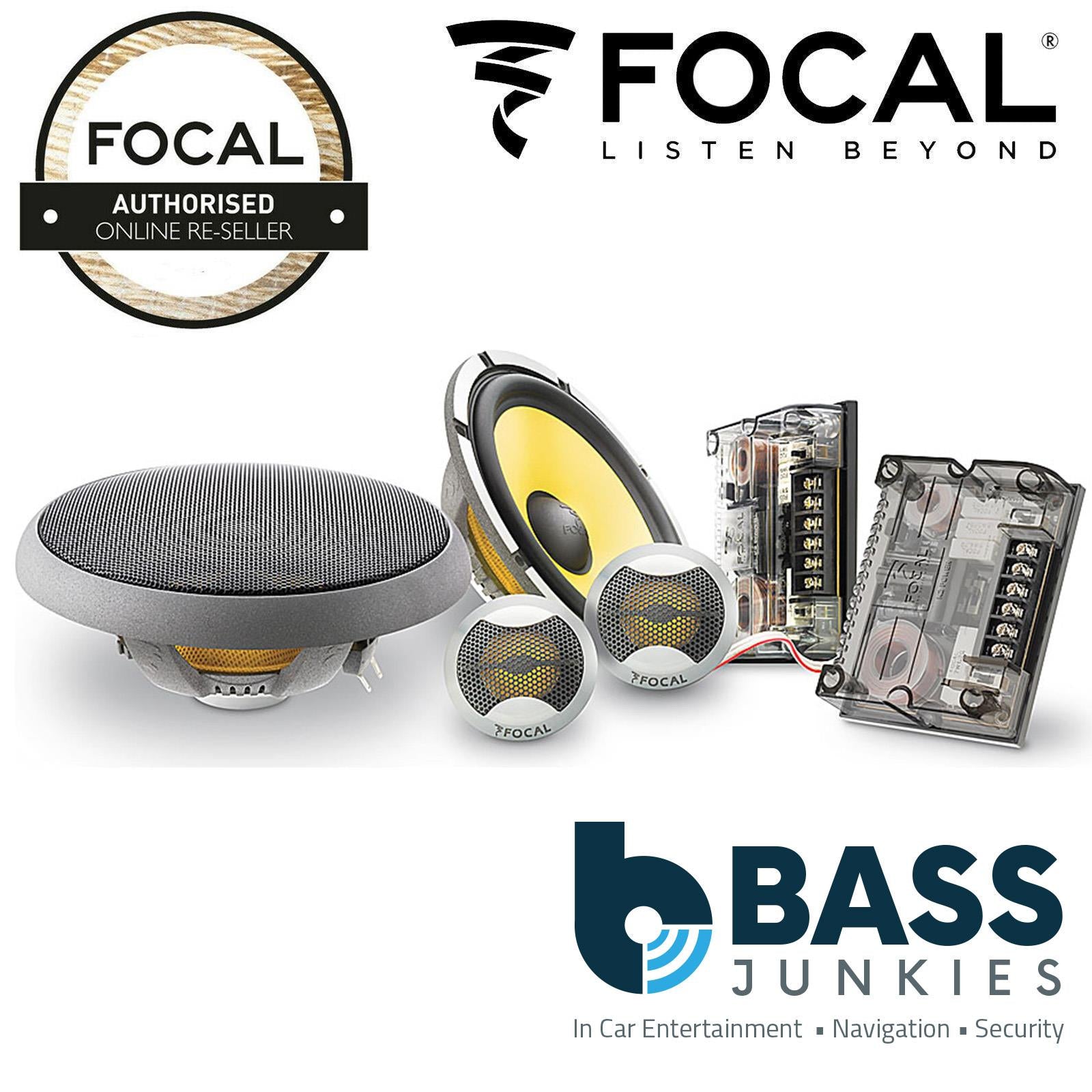Focal 165KRXS Elite K2 165mm 6.5" 240 Watts 2 Way Car Stereo Component Speakers