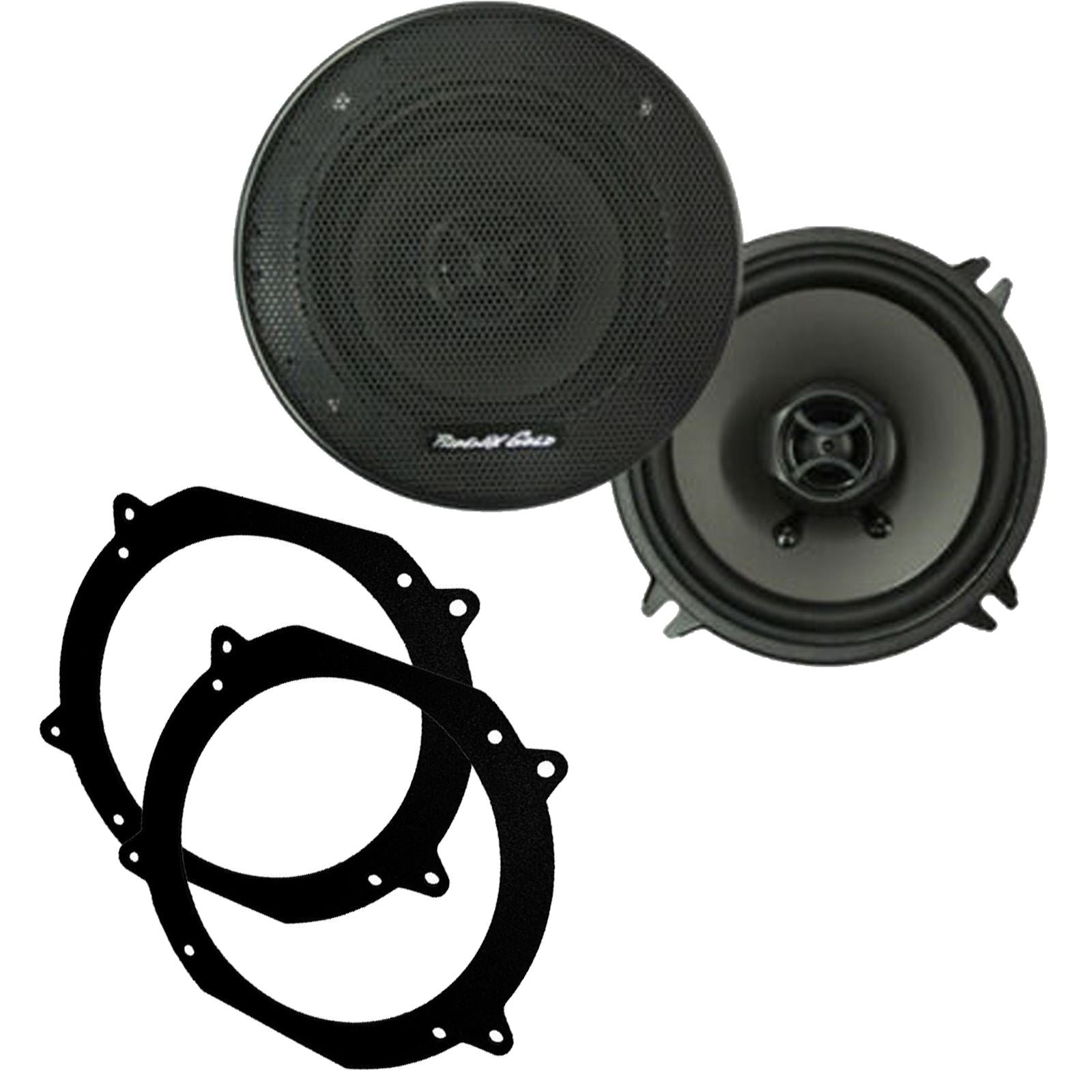 Phoenix Gold Z5CX 2-Way 130mm/13cm/5.25" Coaxial Speakers (Per Pair 280 Watts) Fits Volvo 740 1984-92 | 760 82-90 | 940 90-98 | 960 90-96