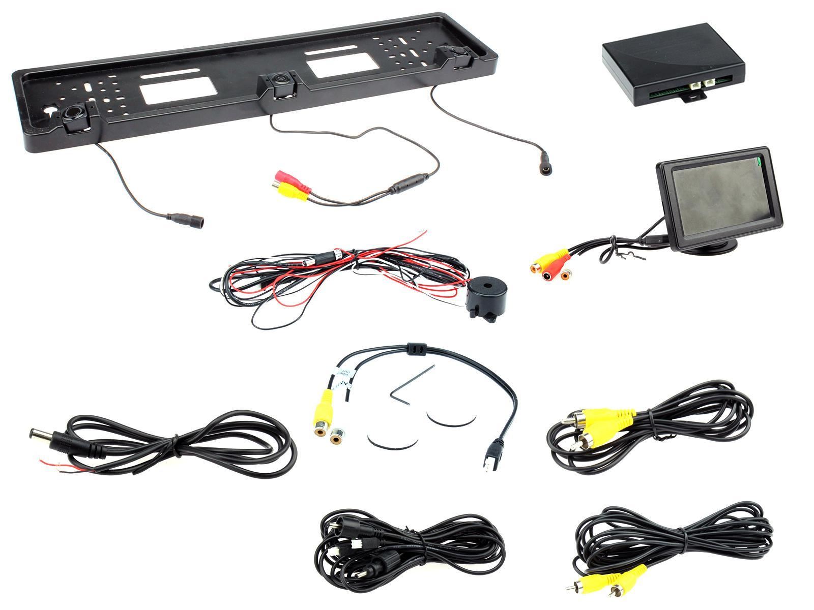 Connects2 CAM-KIT8 Universal Reverse Camera Kit With 4.3" Monitor