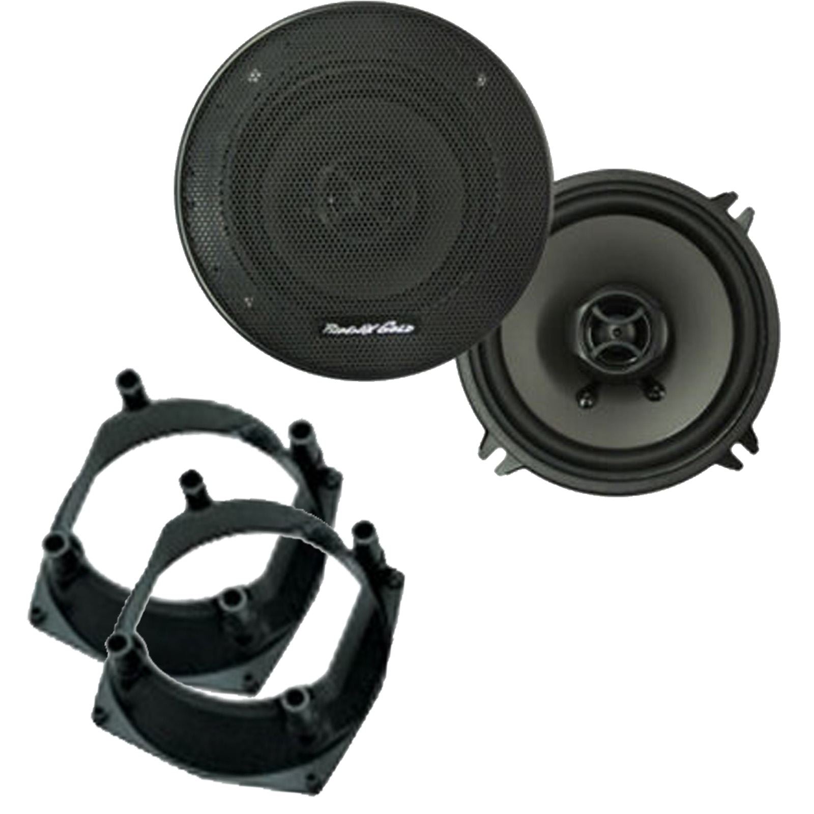 Phoenix Gold Z5CX 2-Way 130mm/13cm/5.25" Coaxial Speakers (Per Pair 280 Watts) Fits Renault Clio 1990-98