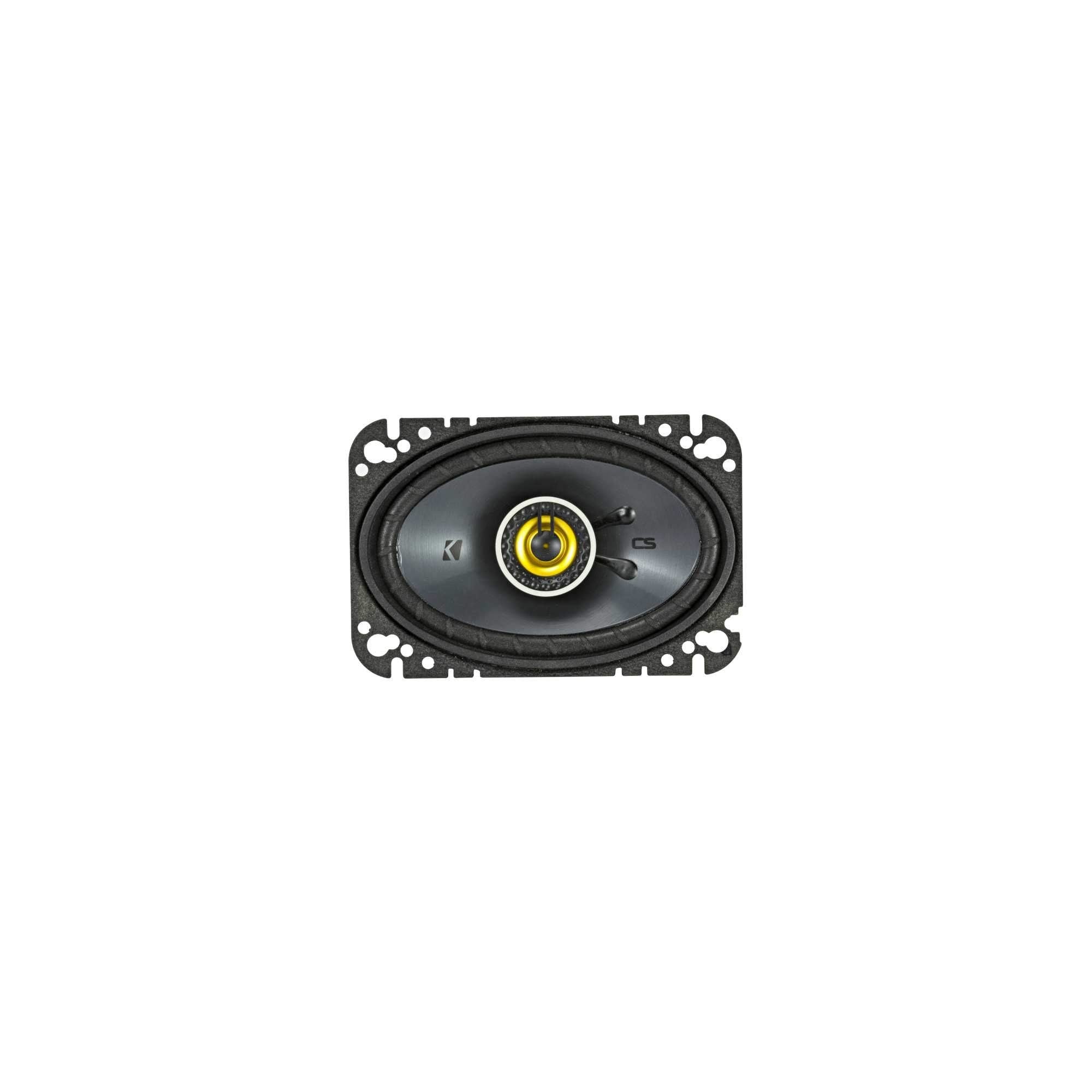 Kicker CS Series 46CSC464 - 4x6" 300 Watts Coaxial 2-Way Car Top Dash or Rear Shelf Speakers (Pair)
