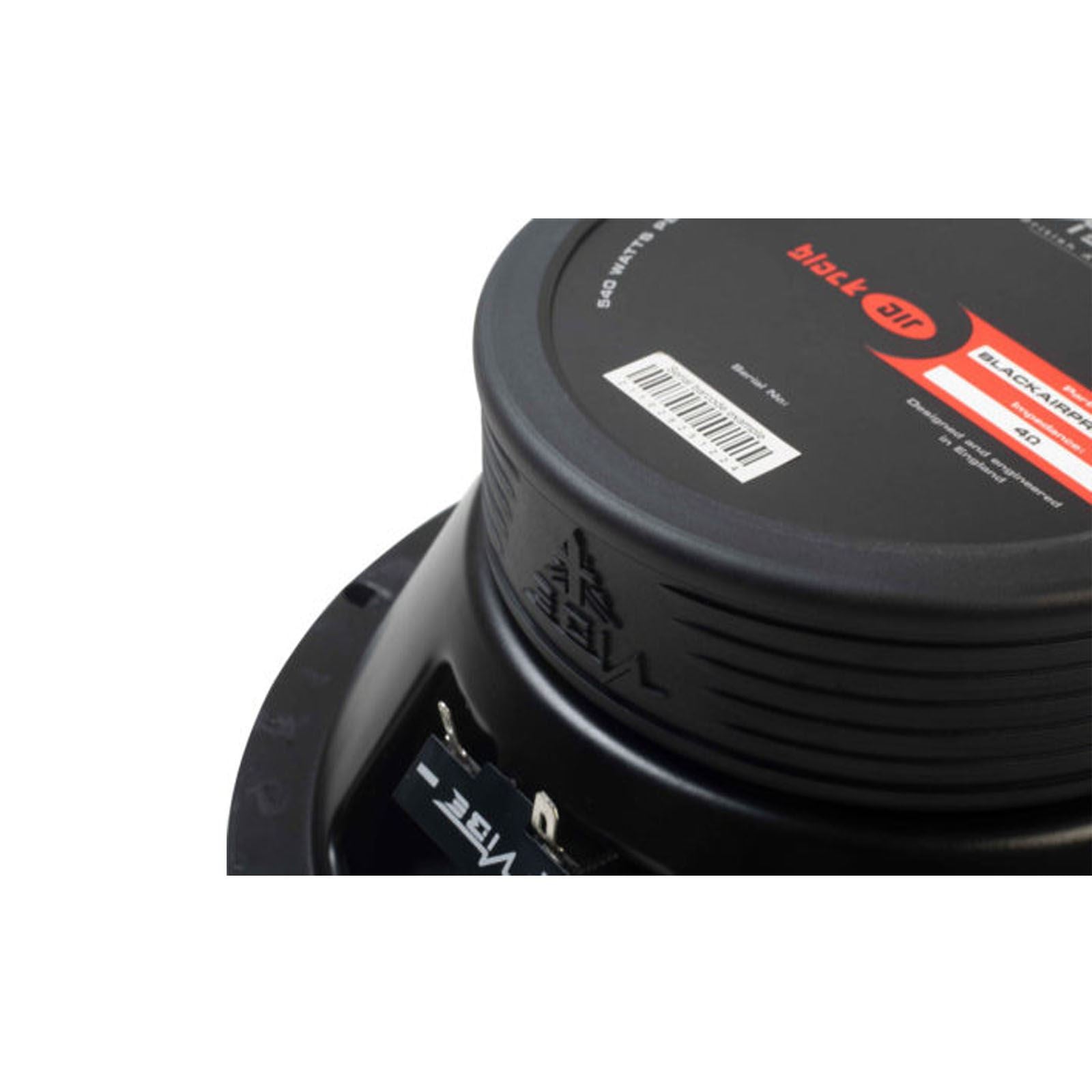 Vibe BLACKAIRPRO8M-V0 8 inch 208mm 540 Watt BlackAir Car Pro Audio Midrange Speakers