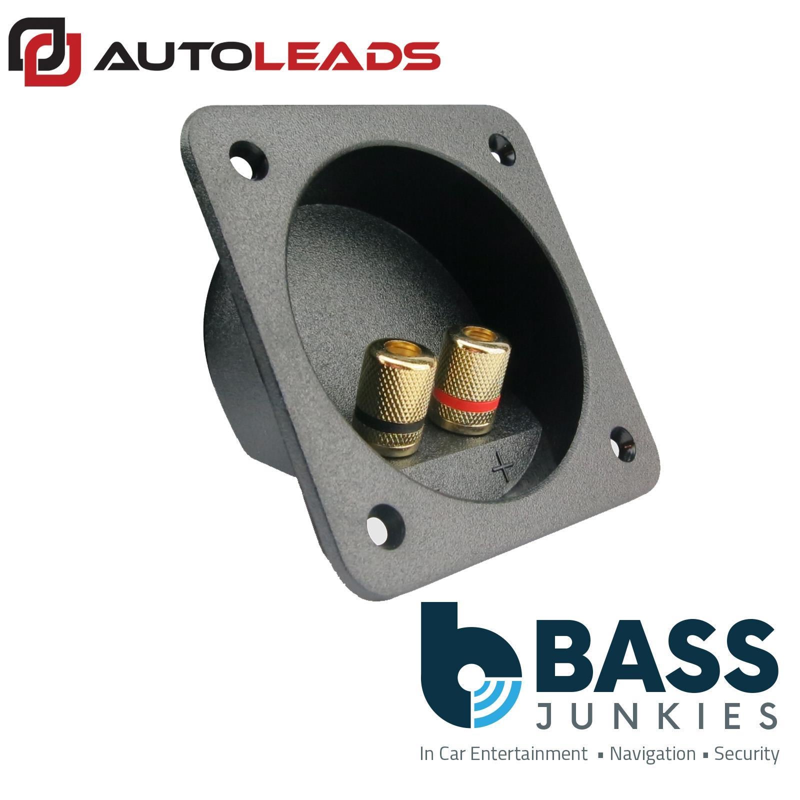 Dual Banana Plug & Speaker Sub Box Subwoofer Enclosures Binding Post Terminal