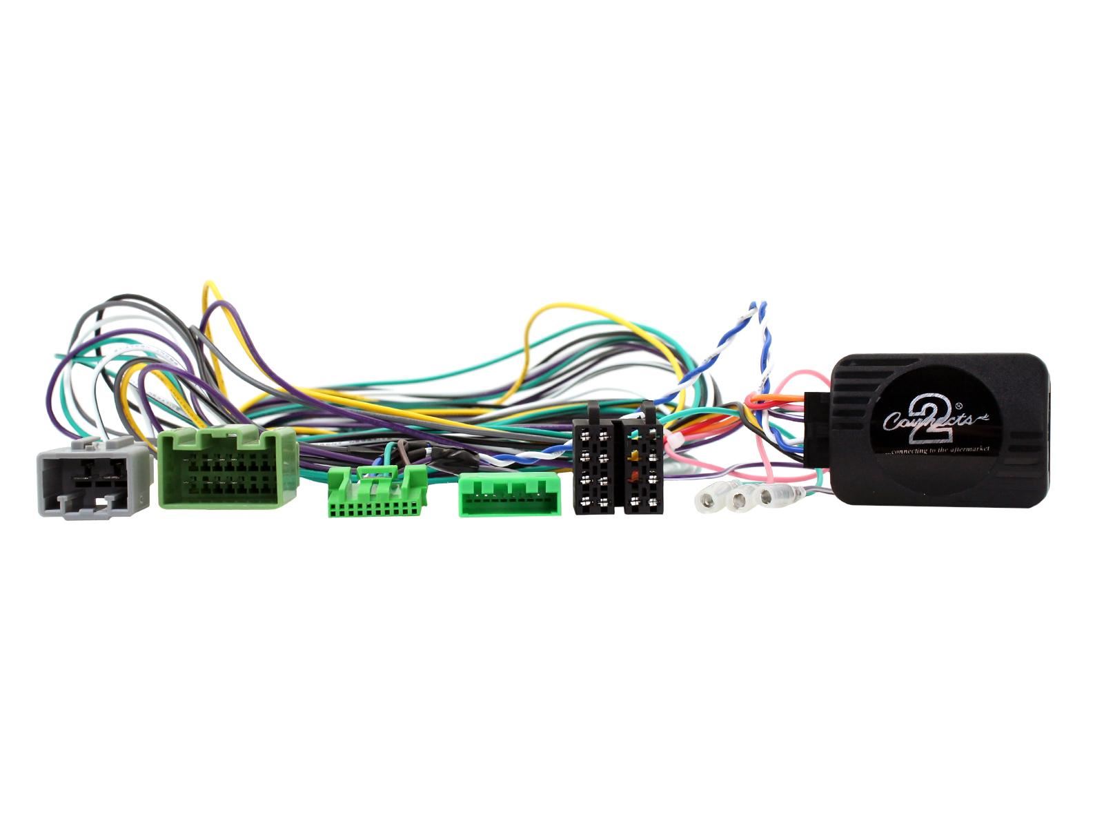 Connects2 CTKVL03 - Volvo XC90 2004 - 2014 Single Din Fascia and Steering Wheel Interface Installation Kit