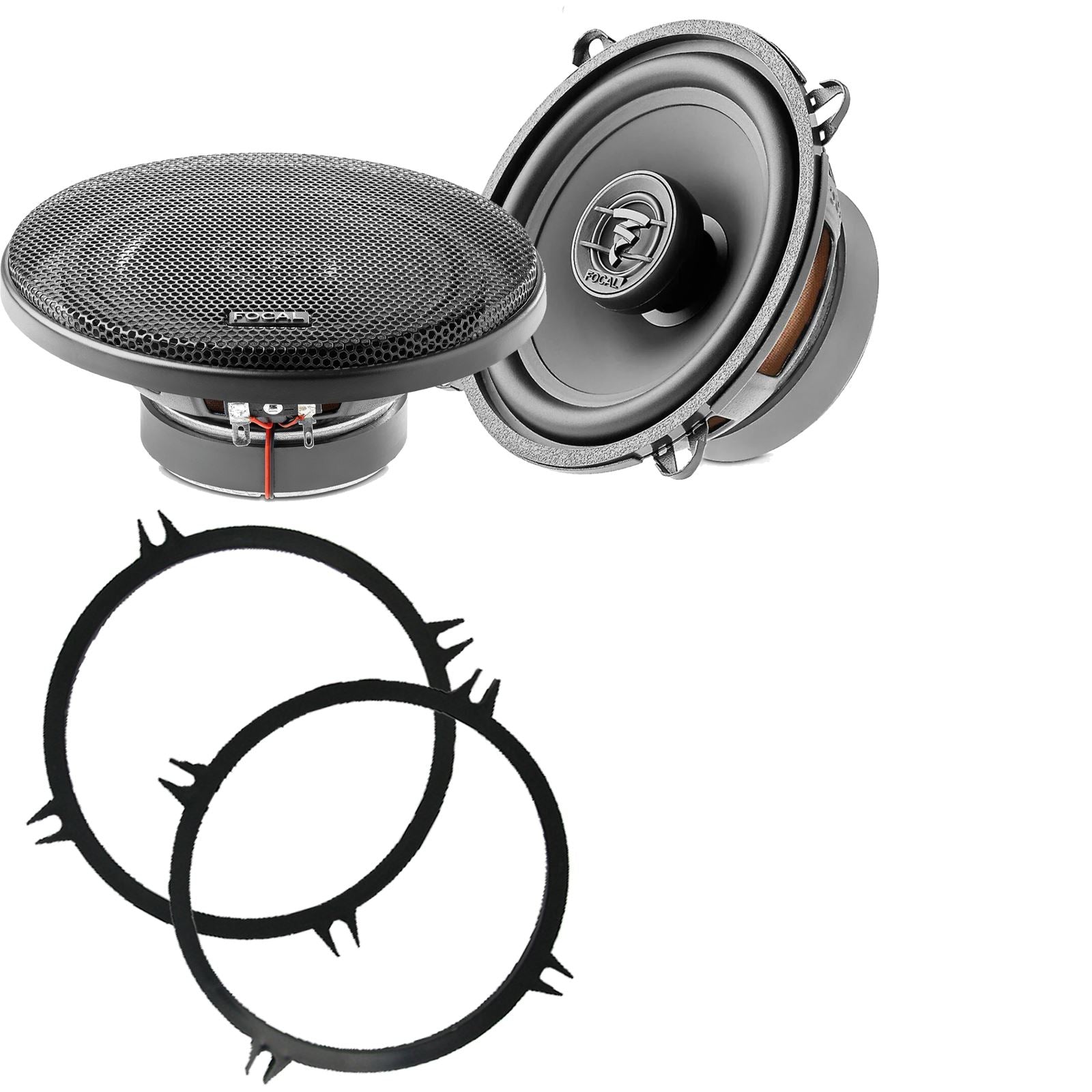 Focal Auditor ACX130 130mm/13cm/5.25" Car Coaxial Speakers (Pair Max 200 watts) Fits Universal