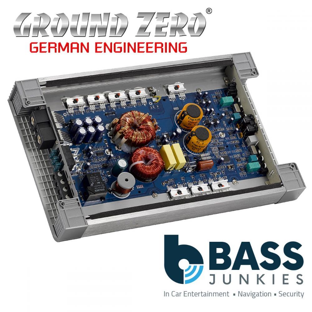 Ground Zero GZTA 1.800DX-II - Mono amplifier - 1 x 850 WRMS @ 1 ohm