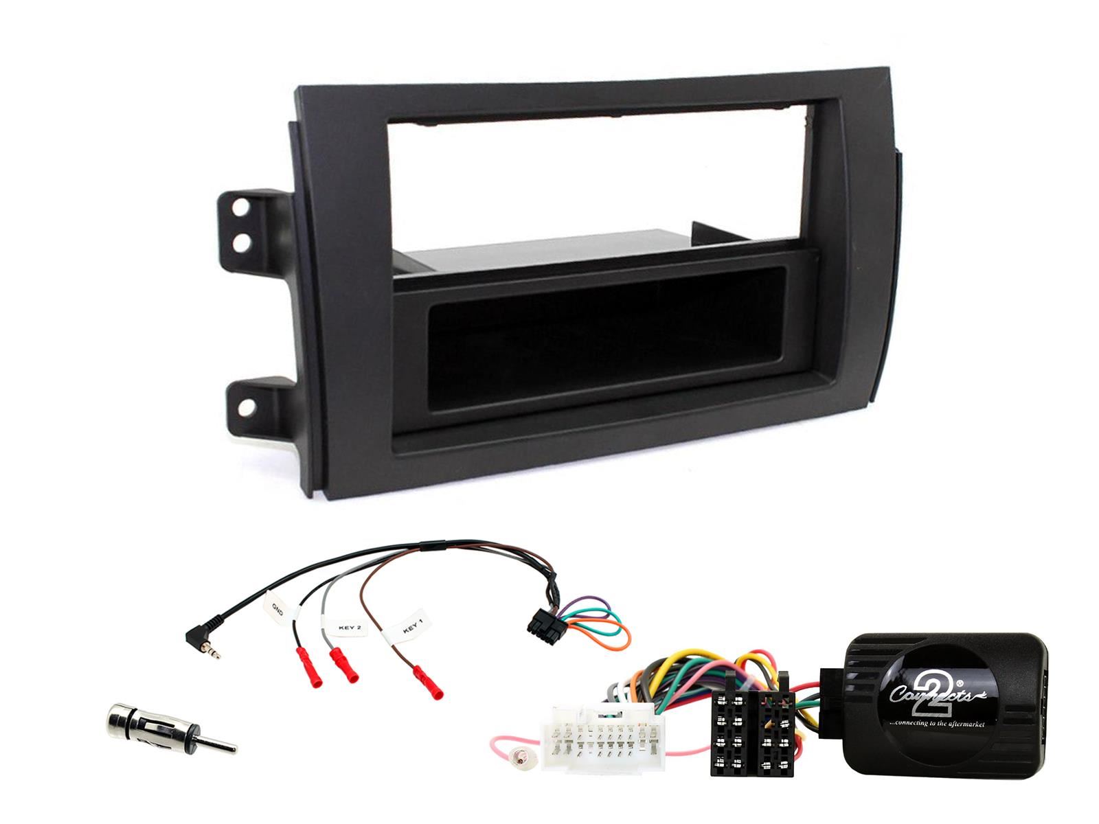 SONY XAV-1550D DAB+ Smart Bluetooth Car Radio + Stereo fitting kit + Steering Wheel Controls Loom for Suzuki SX4 2006-2014