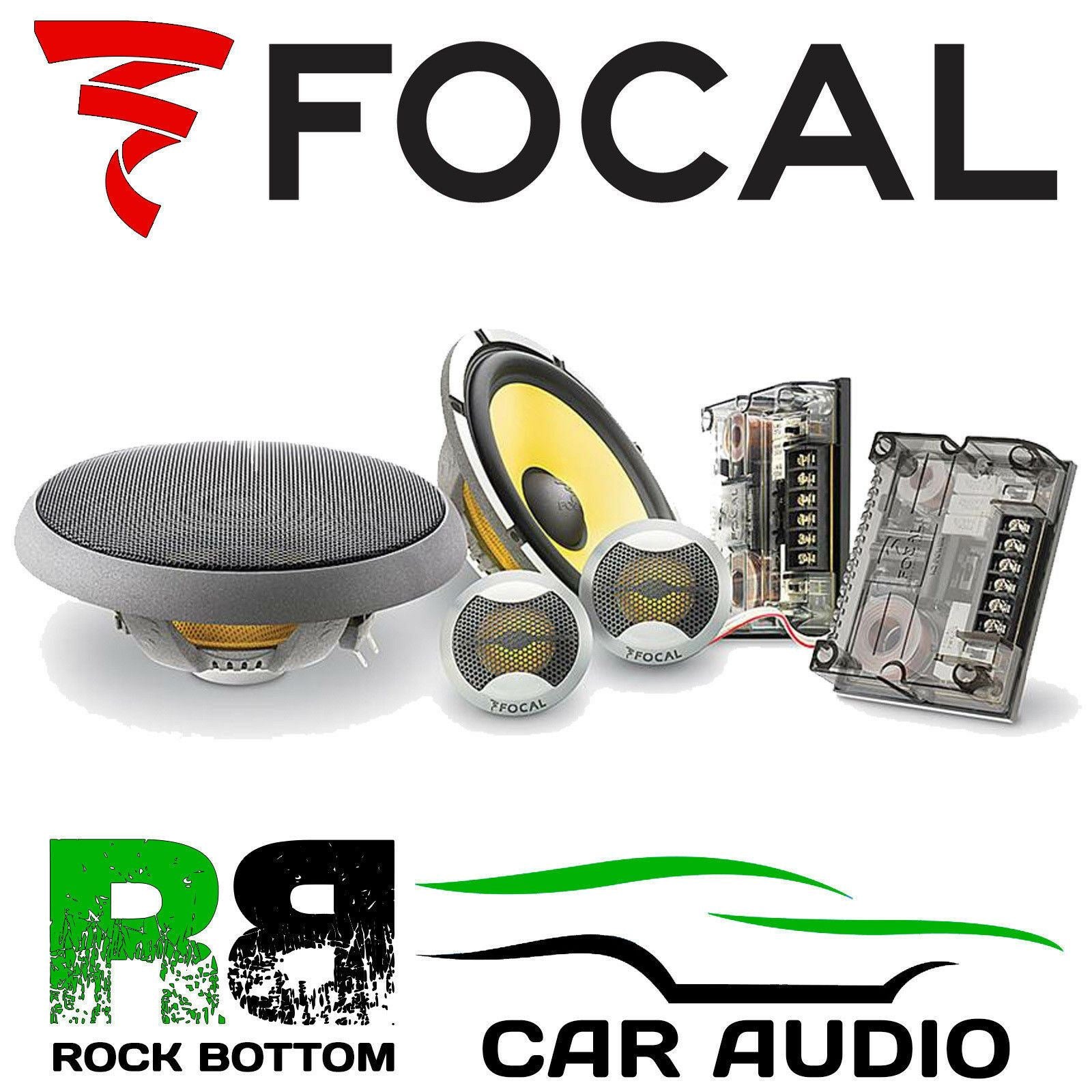 Focal 165KRXS Elite K2 165mm 6.5" 240 Watts 2 Way Car Stereo Component Speakers