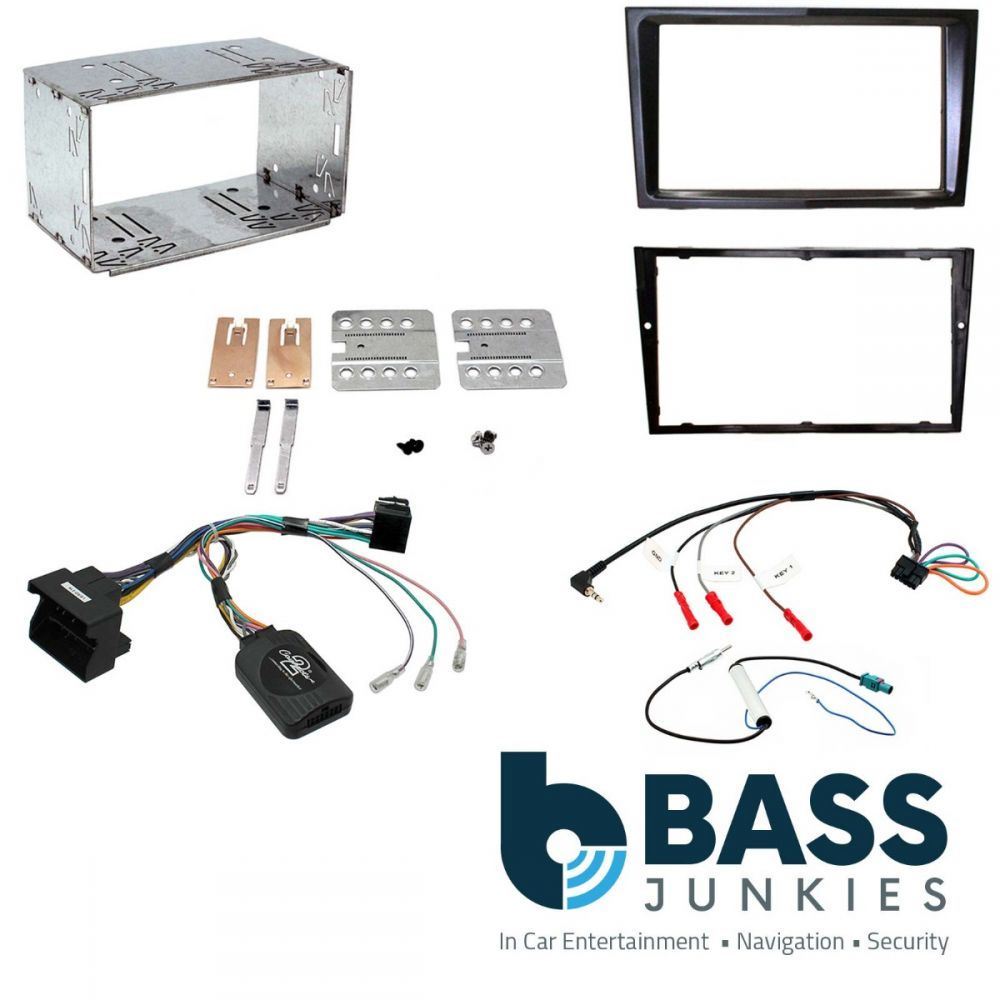 Connects2 CTKVX34 - Vauxhall Astra 2004-2010 Double Din Fascia Installation Kit