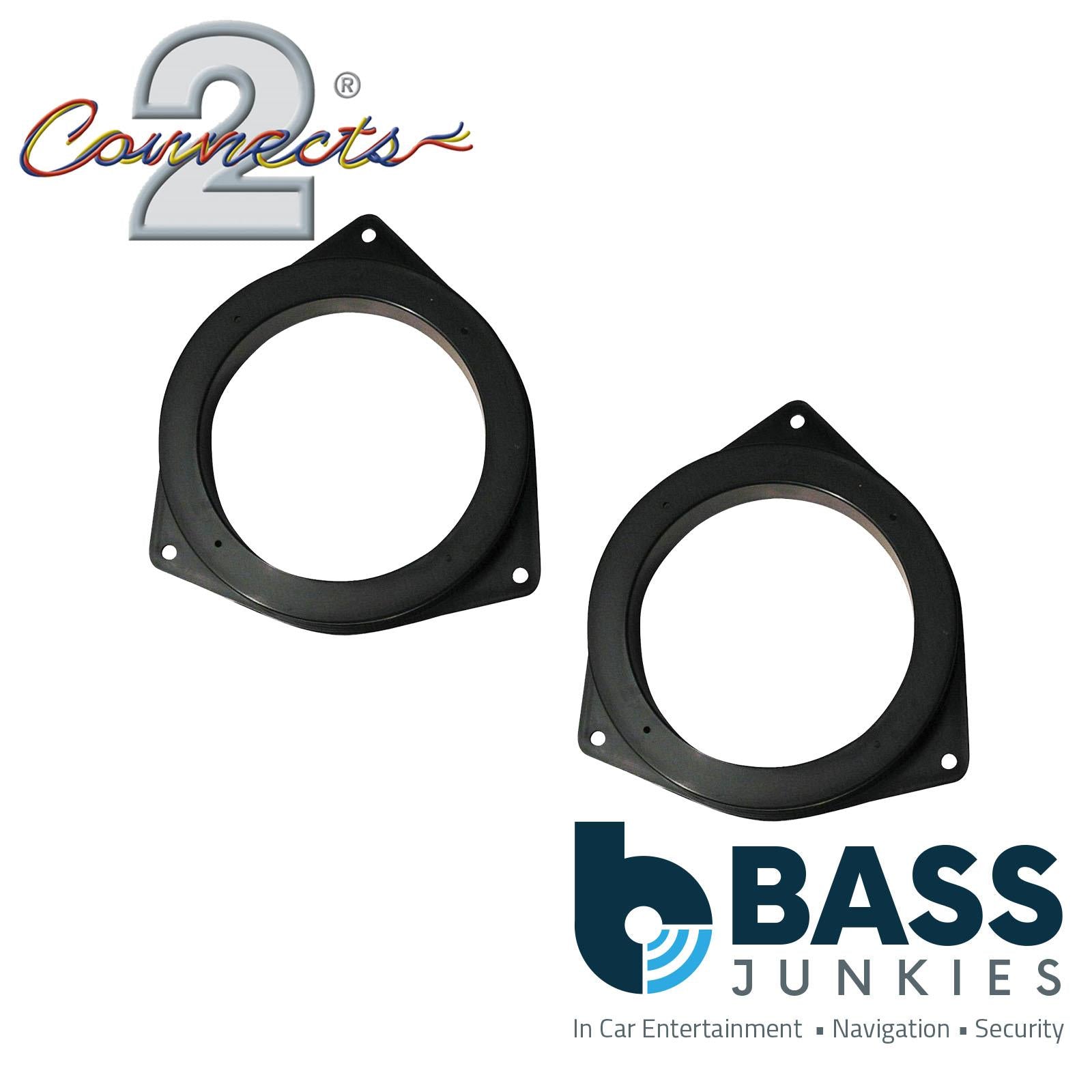 CT25SU06 5.25" 130mm Front Door Car Speaker Adapters For Subaru Impreza-WRX 93