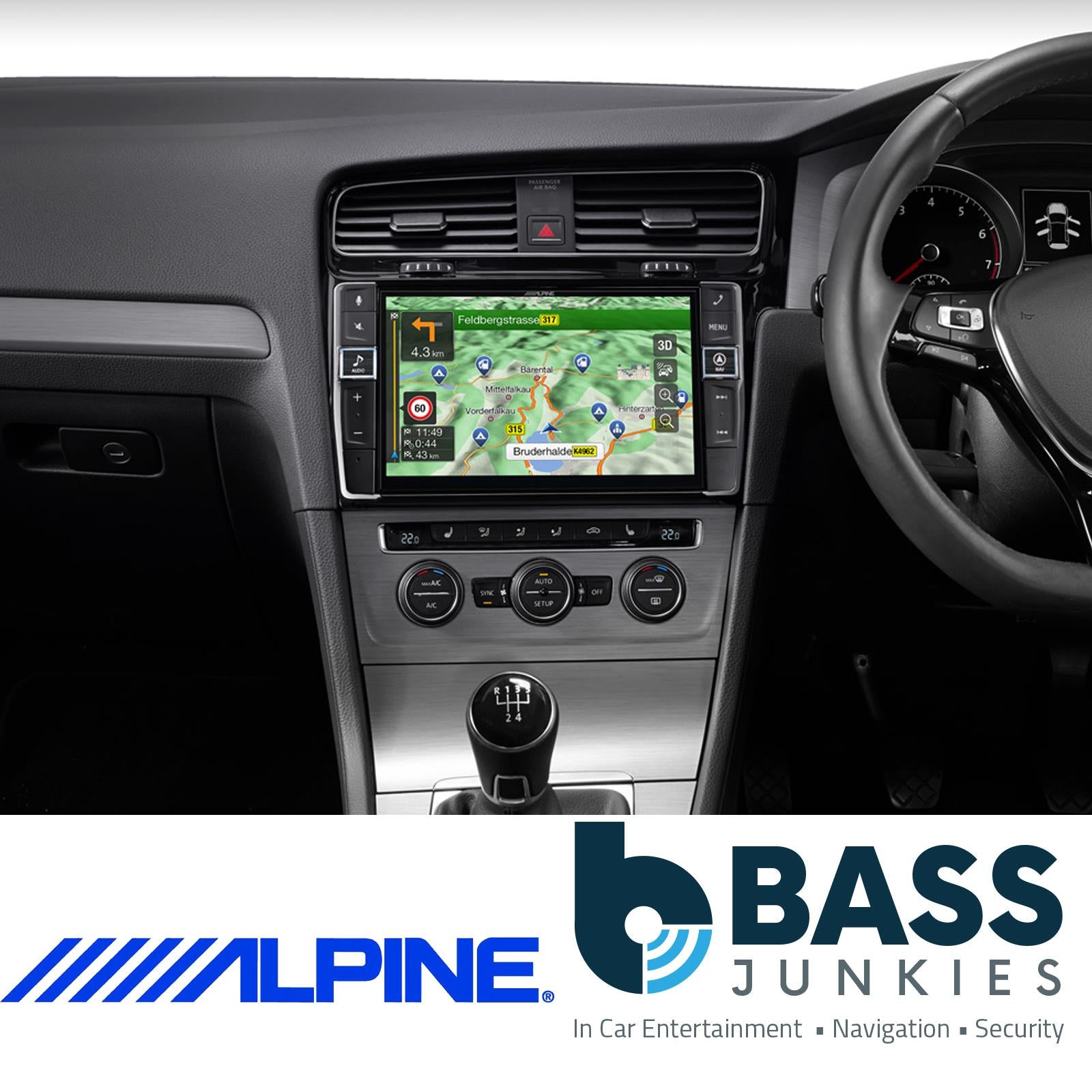 Alpine X903D-G7R 9" Alpine Style Navigation System for Golf 7