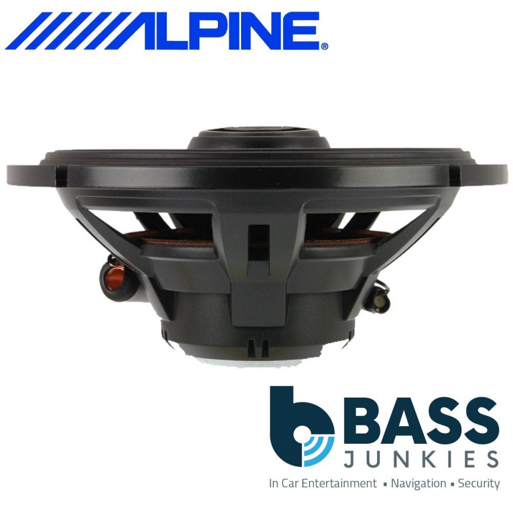Alpine R-Series R-S65 6.5" 16.5cm 300 Watts 2 Way Coaxial Speakers (Pair)