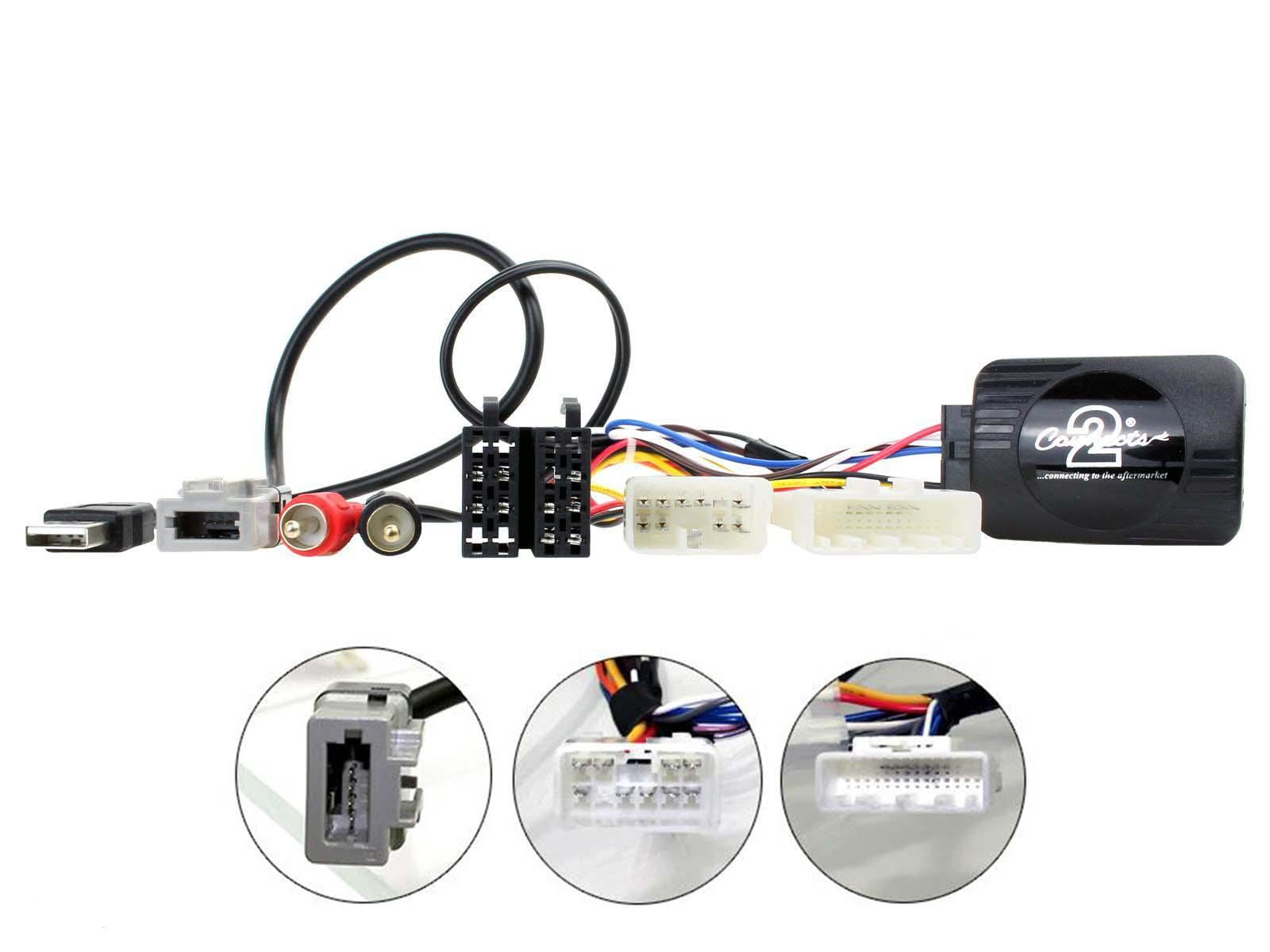 Connects2 CTKTY17 - Toyota Aygo 2014 Onwards Double Din Fascia Installation Kit