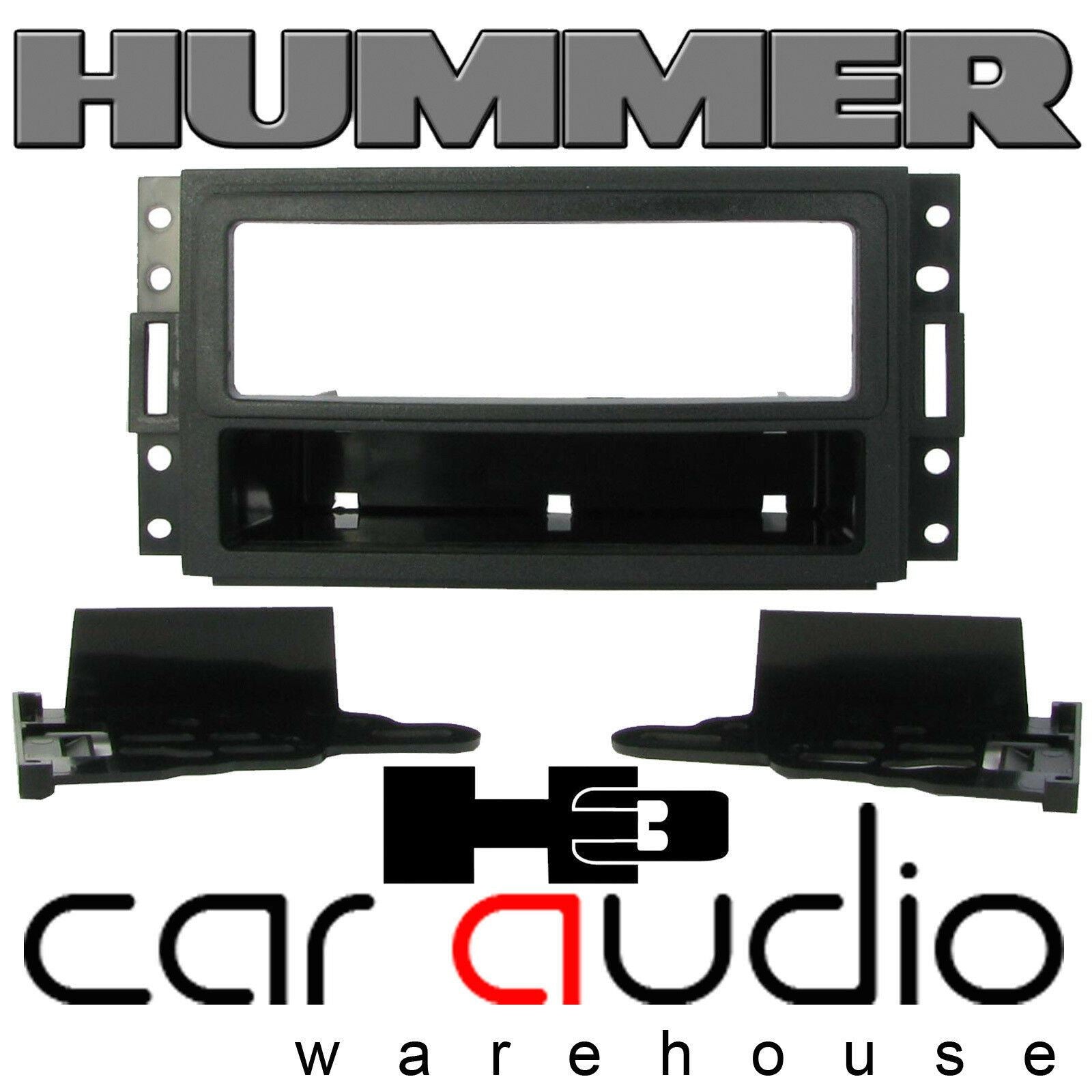 Connects2 CT24HU02 - Hummer H3 2006 - 2009 Single Din Fascia Panel