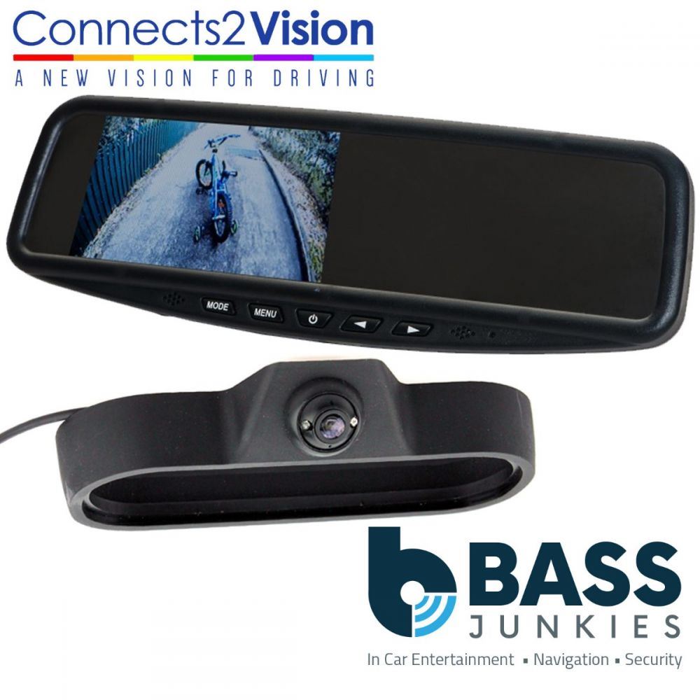 Connects2 CAM-VX6 Vauxhall Vivaro 2001 - 2014 Van Reversing Camera & 4.3" Mirror Mount Screen