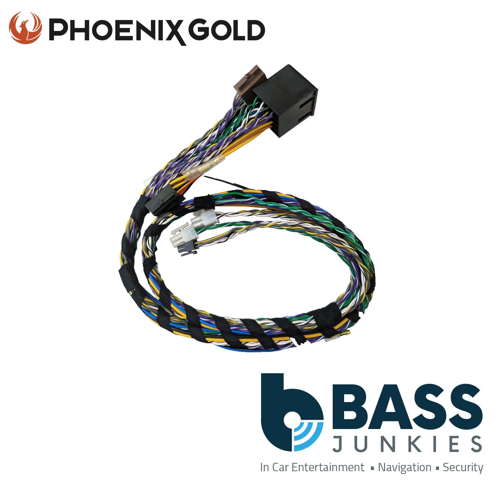 Phoenix Gold ZXMISOT2 – ISO T Plug and Play Harness for ZXM Amplifiers 220cm