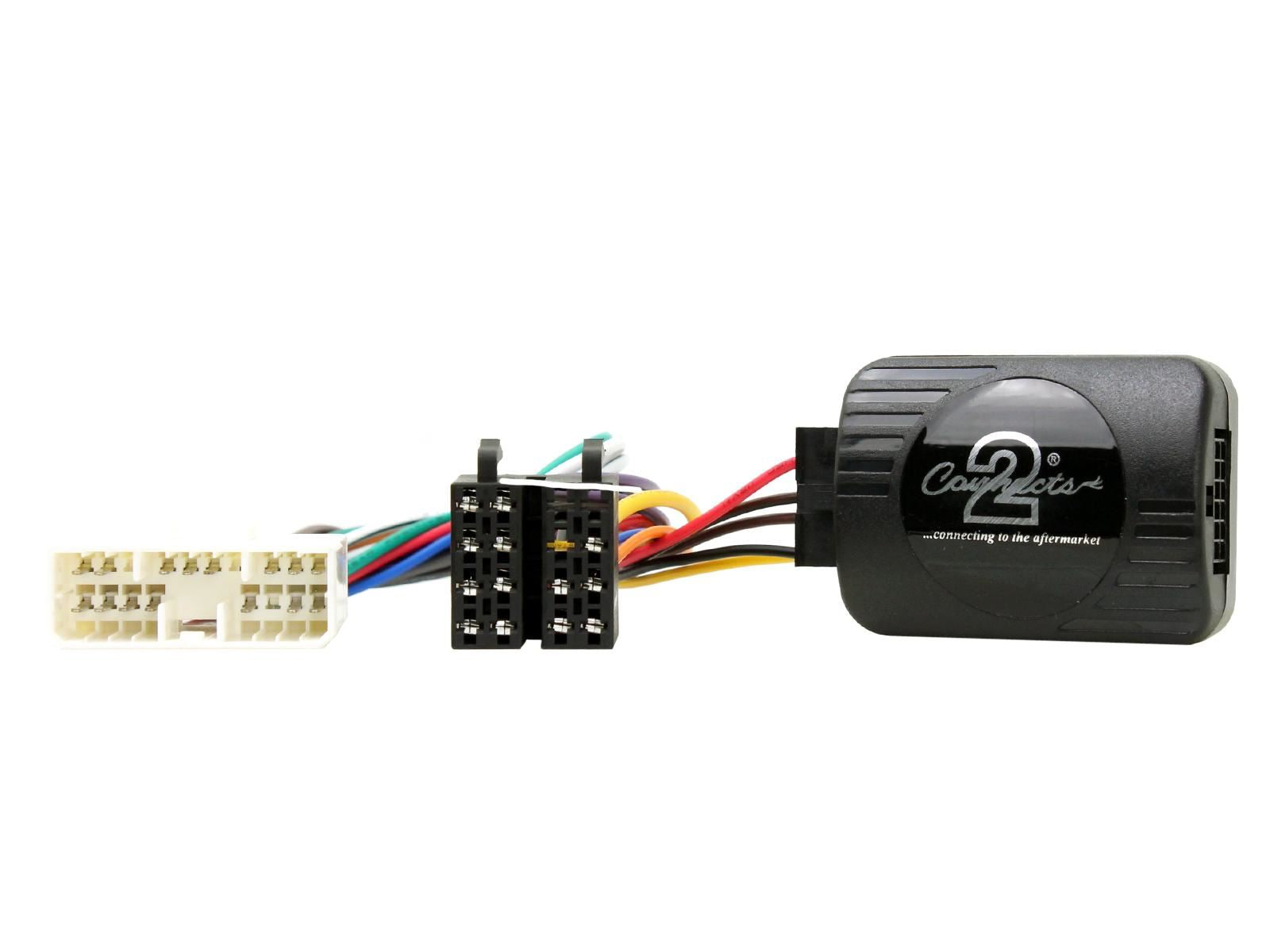 Grundig 6.8" Apple Android Double Din Stereo Fitting Kit + Steering Wheel Stalk Controls to fit SsangYong Rexton 2012-17