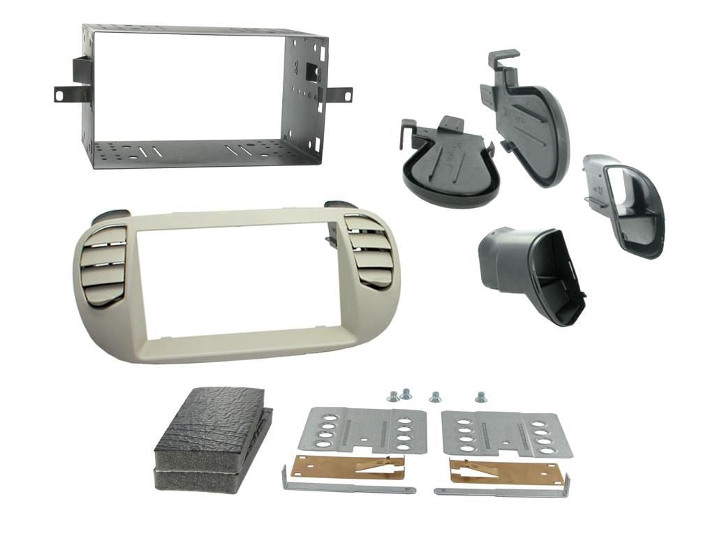 Connects2 CTKFT05 Fiat 500 2007-15 Car Stereo Double Din Fascia & Steering Interface